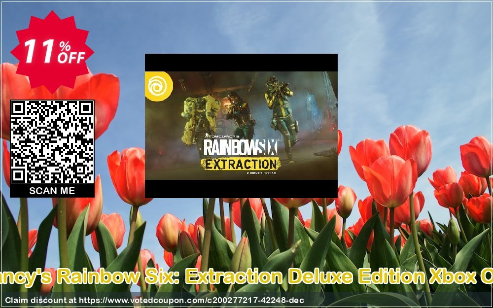 Tom Clancy's Rainbow Six: Extraction Deluxe Edition Xbox One, US  Coupon Code Apr 2024, 11% OFF - VotedCoupon