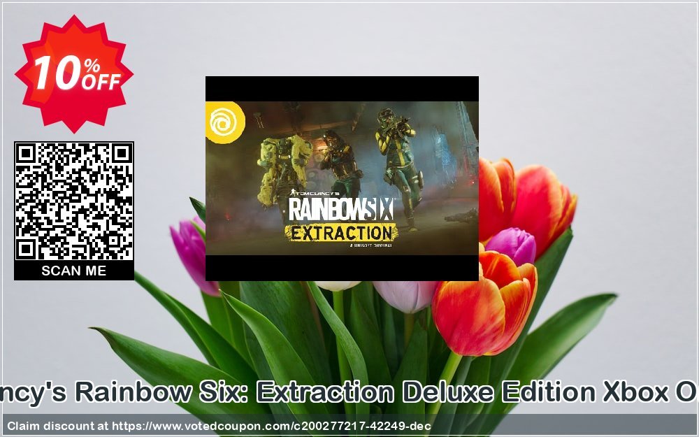 Tom Clancy&#039;s Rainbow Six: Extraction Deluxe Edition Xbox One, WW  Coupon, discount Tom Clancy's Rainbow Six: Extraction Deluxe Edition Xbox One (WW) Deal 2024 CDkeys. Promotion: Tom Clancy's Rainbow Six: Extraction Deluxe Edition Xbox One (WW) Exclusive Sale offer 