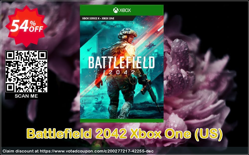 Battlefield 2042 Xbox One, US  Coupon, discount Battlefield 2042 Xbox One (US) Deal 2024 CDkeys. Promotion: Battlefield 2042 Xbox One (US) Exclusive Sale offer 
