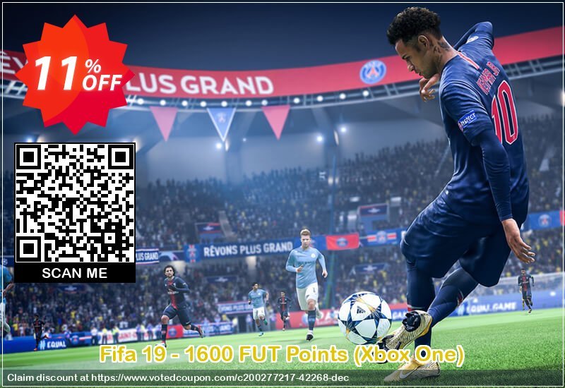 Fifa 19 - 1600 FUT Points, Xbox One  Coupon Code Apr 2024, 11% OFF - VotedCoupon