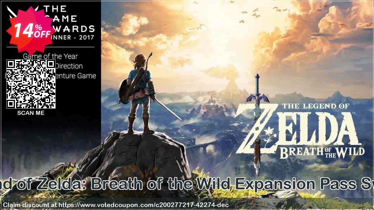 The Legend of Zelda: Breath of the Wild Expansion Pass Switch, US 