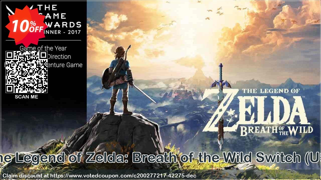 The Legend of Zelda: Breath of the Wild Switch, US  Coupon Code Apr 2024, 10% OFF - VotedCoupon