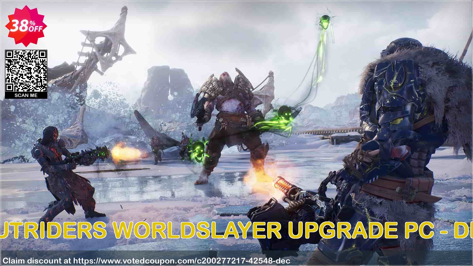 OUTRIDERS WORLDSLAYER UPGRADE PC - DLC Coupon Code May 2024, 38% OFF - VotedCoupon