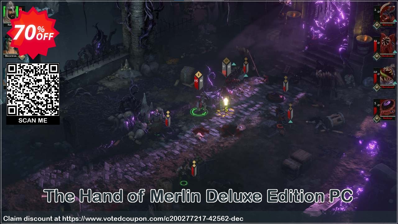 The Hand of Merlin Deluxe Edition PC Coupon Code May 2024, 70% OFF - VotedCoupon