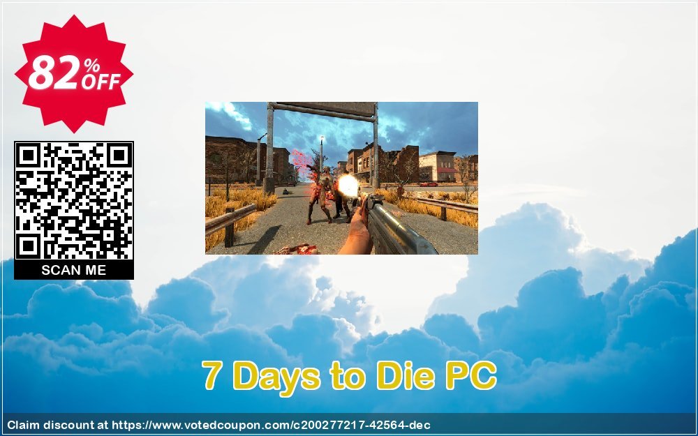 7 Days to Die PC Coupon, discount 7 Days to Die PC Deal 2024 CDkeys. Promotion: 7 Days to Die PC Exclusive Sale offer 