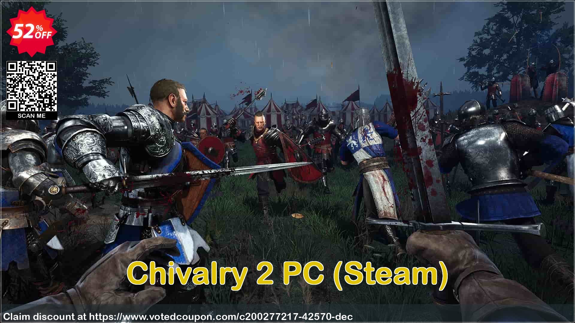 Chivalry 2 PC, Steam  Coupon, discount Chivalry 2 PC (Steam) Deal 2024 CDkeys. Promotion: Chivalry 2 PC (Steam) Exclusive Sale offer 