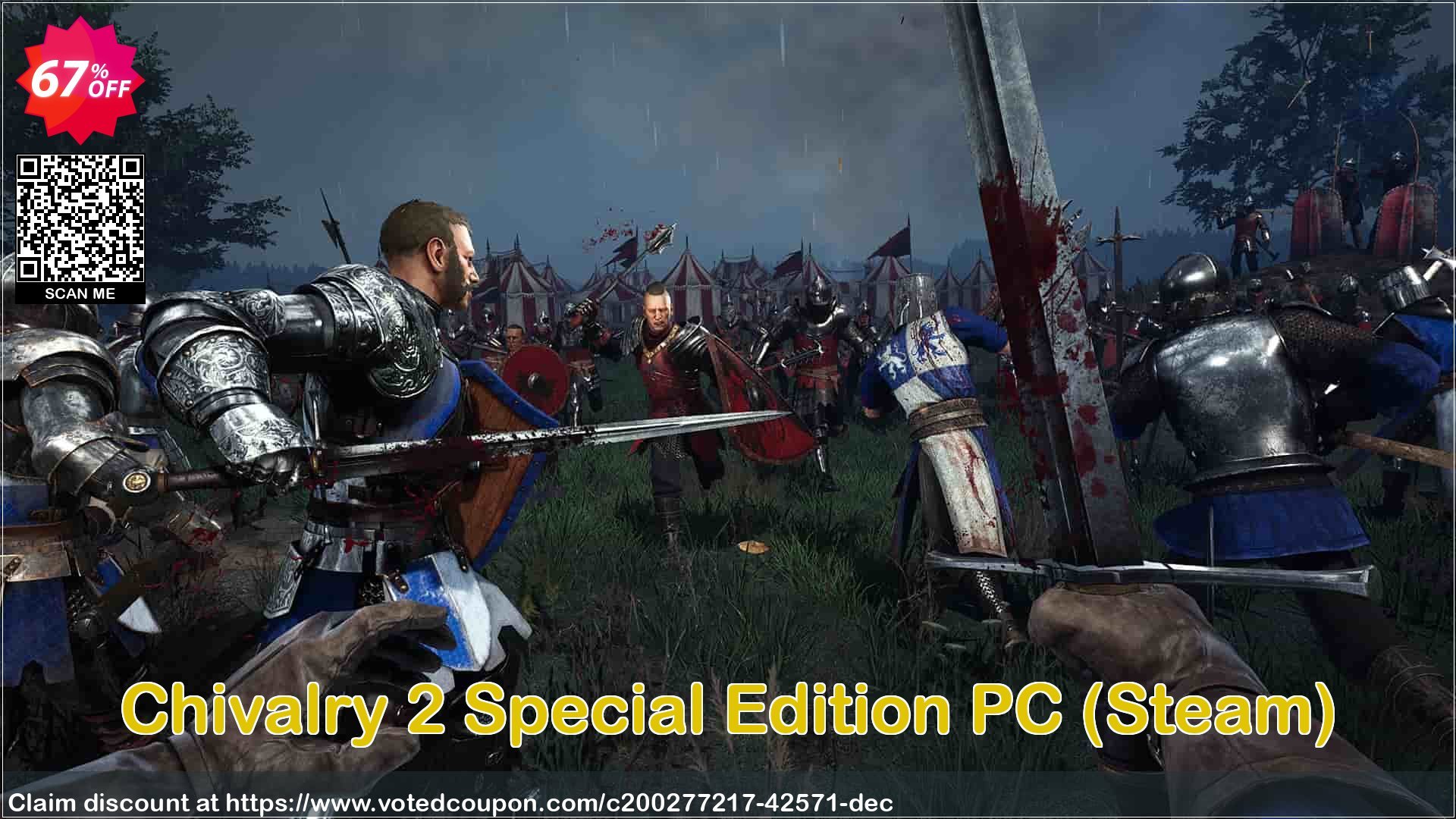 Chivalry 2 Special Edition PC, Steam  Coupon, discount Chivalry 2 Special Edition PC (Steam) Deal 2024 CDkeys. Promotion: Chivalry 2 Special Edition PC (Steam) Exclusive Sale offer 