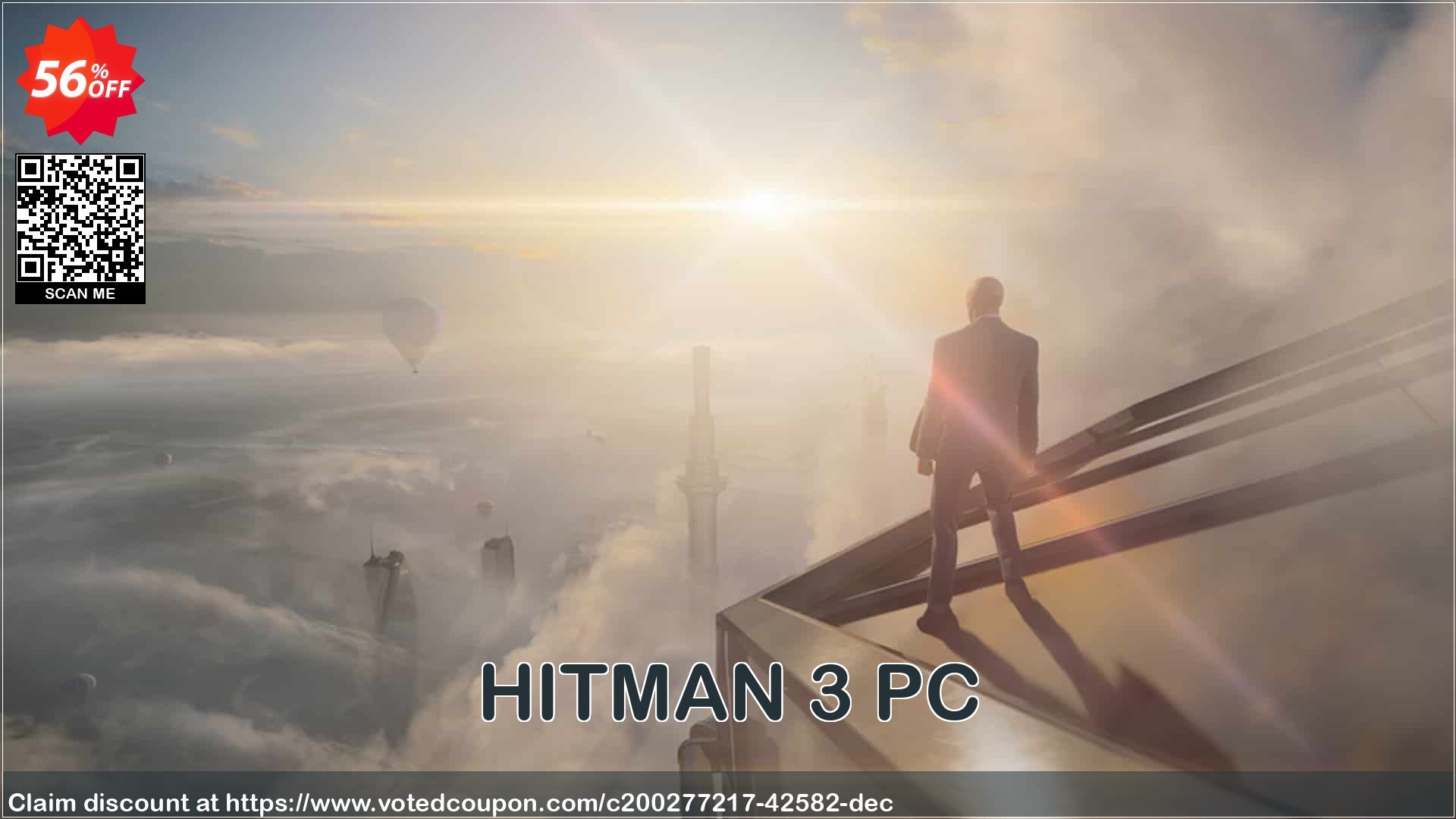 HITMAN 3 PC Coupon Code May 2024, 56% OFF - VotedCoupon