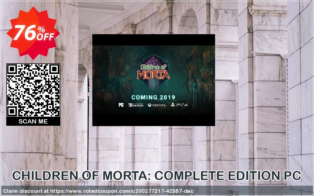 CHILDREN OF MORTA: COMPLETE EDITION PC Coupon, discount CHILDREN OF MORTA: COMPLETE EDITION PC Deal 2024 CDkeys. Promotion: CHILDREN OF MORTA: COMPLETE EDITION PC Exclusive Sale offer 