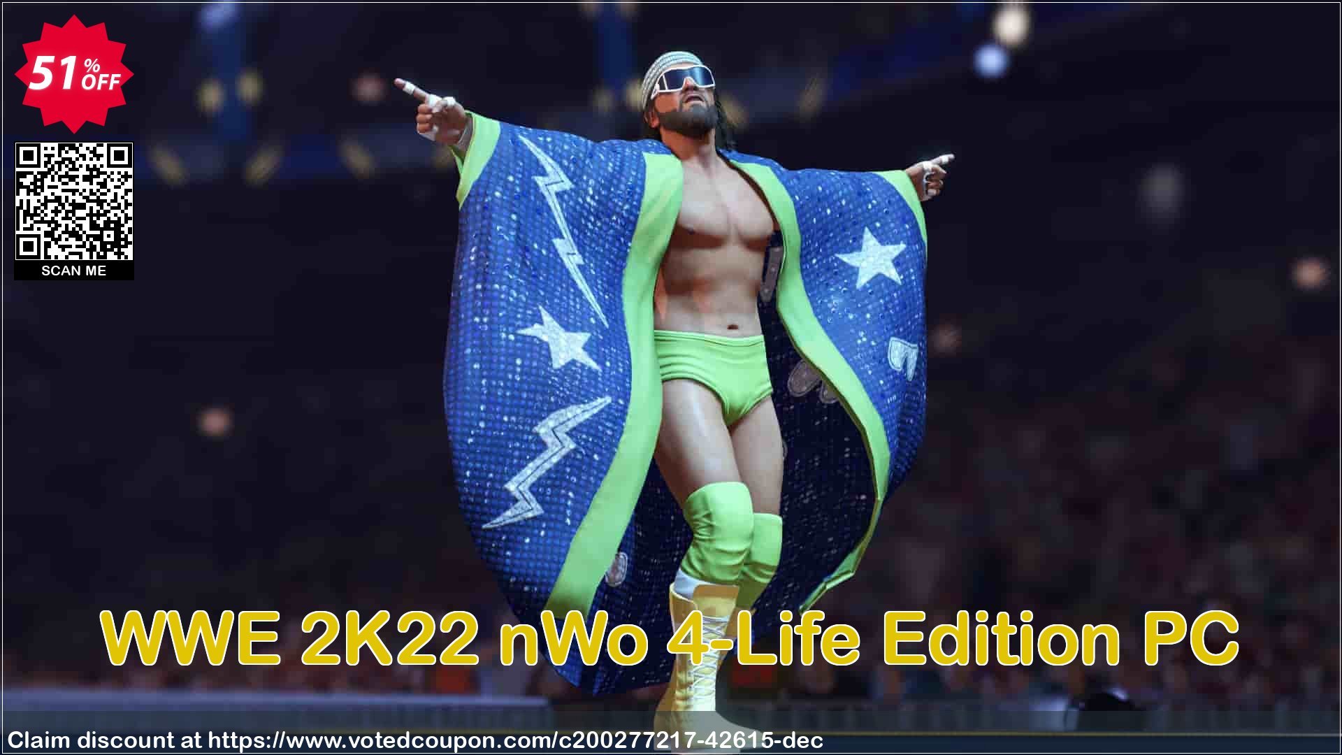 WWE 2K22 nWo 4-Life Edition PC Coupon Code May 2024, 51% OFF - VotedCoupon