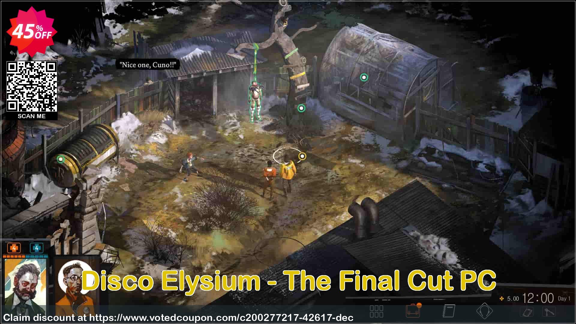 Disco Elysium - The Final Cut PC Coupon, discount Disco Elysium - The Final Cut PC Deal 2024 CDkeys. Promotion: Disco Elysium - The Final Cut PC Exclusive Sale offer 