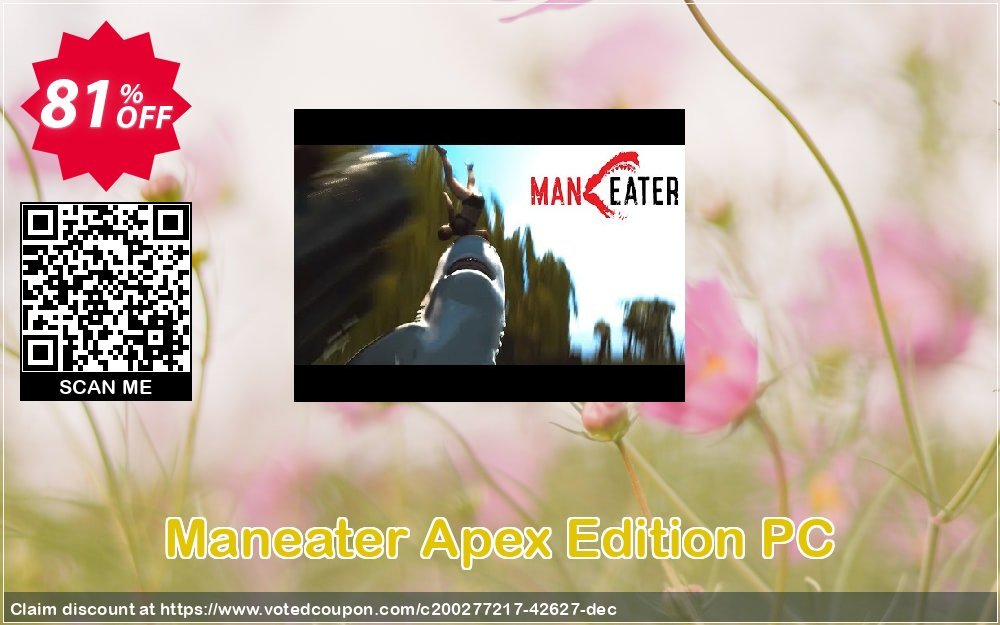 Maneater Apex Edition PC Coupon, discount Maneater Apex Edition PC Deal 2024 CDkeys. Promotion: Maneater Apex Edition PC Exclusive Sale offer 