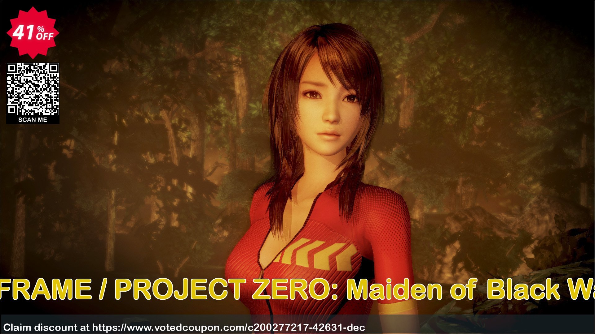 FATAL FRAME / PROJECT ZERO: Maiden of Black Water PC Coupon, discount FATAL FRAME / PROJECT ZERO: Maiden of Black Water PC Deal 2024 CDkeys. Promotion: FATAL FRAME / PROJECT ZERO: Maiden of Black Water PC Exclusive Sale offer 