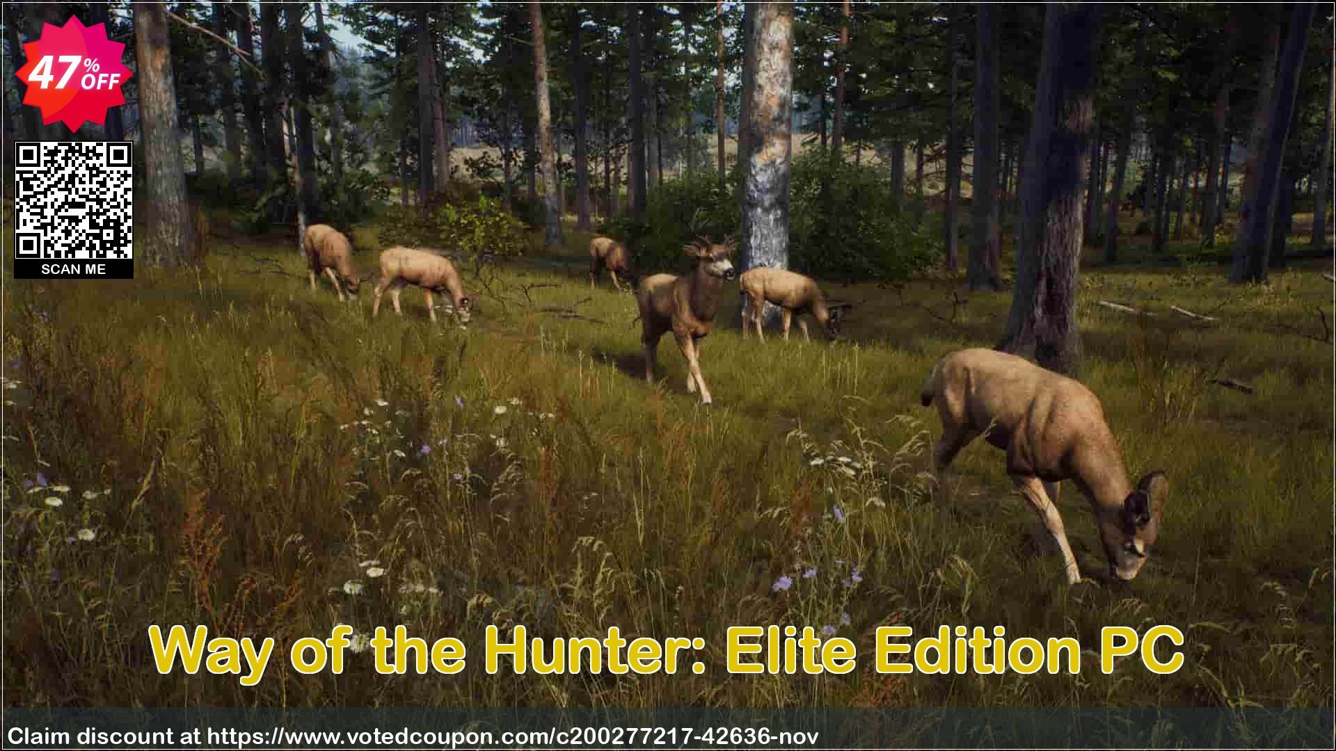 Way of the Hunter: Elite Edition PC Coupon, discount Way of the Hunter: Elite Edition PC Deal 2024 CDkeys. Promotion: Way of the Hunter: Elite Edition PC Exclusive Sale offer 