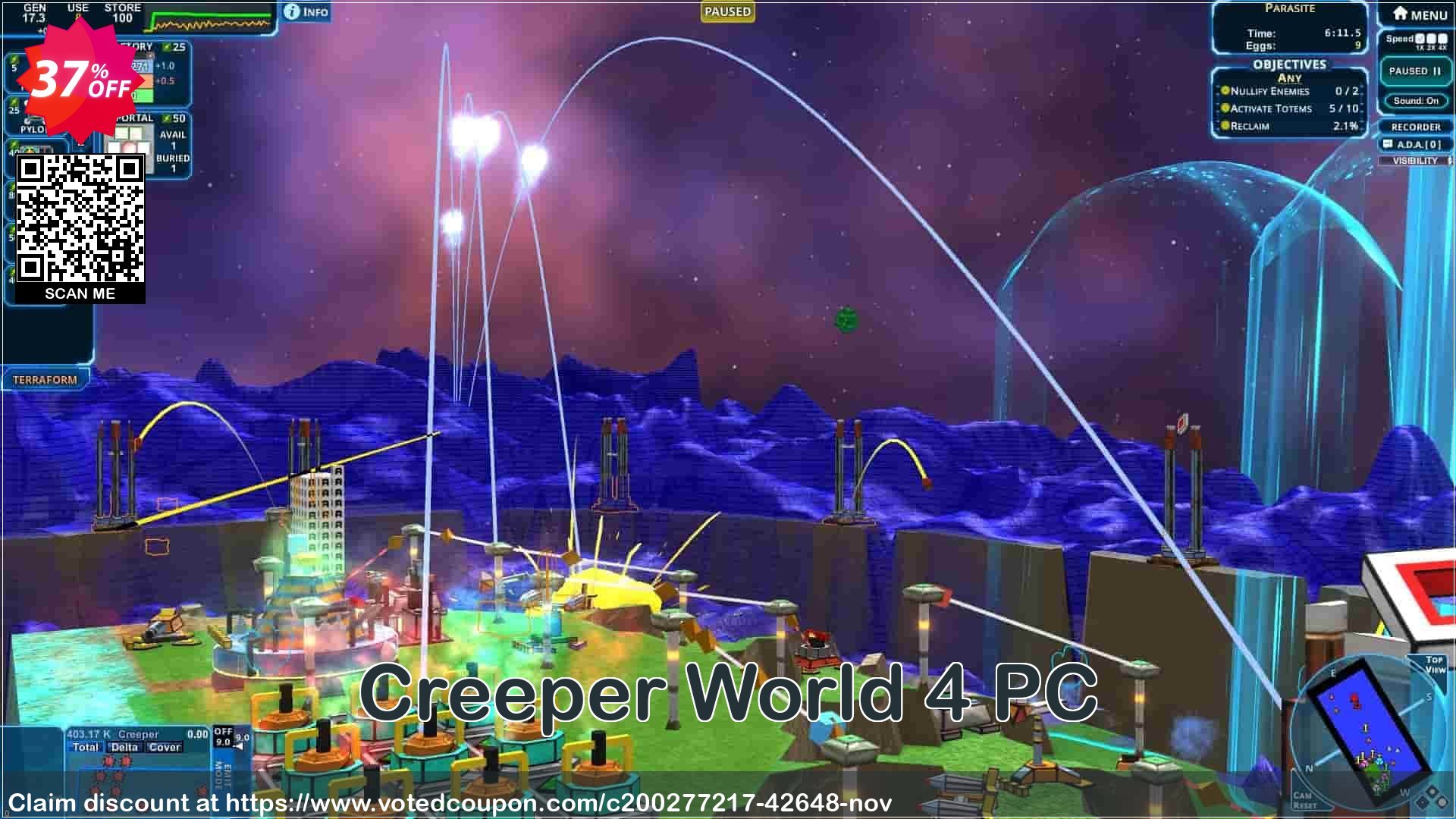 Creeper World 4 PC Coupon, discount Creeper World 4 PC Deal 2024 CDkeys. Promotion: Creeper World 4 PC Exclusive Sale offer 