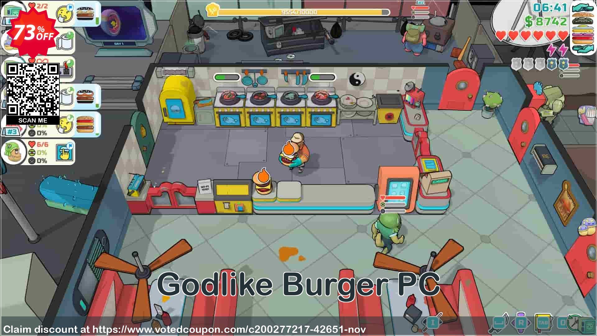 Godlike Burger PC Coupon, discount Godlike Burger PC Deal 2024 CDkeys. Promotion: Godlike Burger PC Exclusive Sale offer 