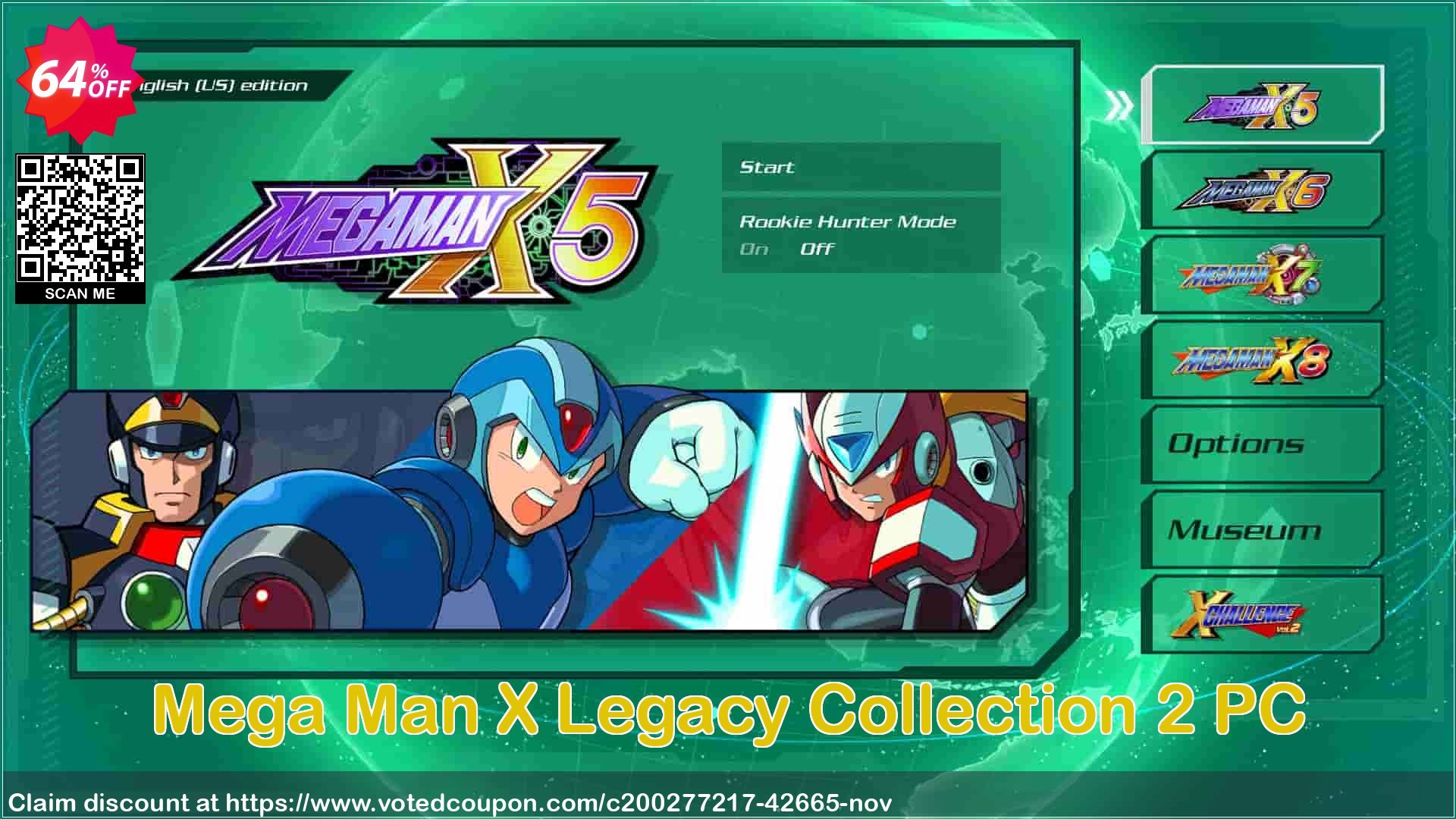 Mega Man X Legacy Collection 2 PC Coupon, discount Mega Man X Legacy Collection 2 PC Deal 2024 CDkeys. Promotion: Mega Man X Legacy Collection 2 PC Exclusive Sale offer 