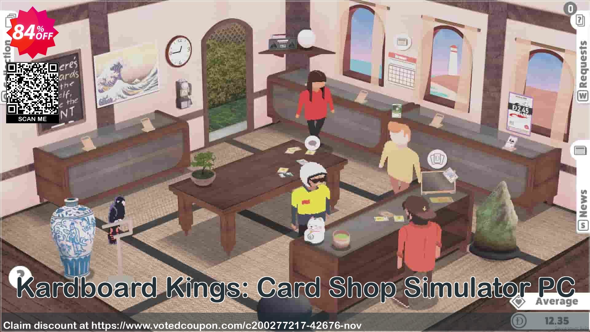 Kardboard Kings: Card Shop Simulator PC Coupon, discount Kardboard Kings: Card Shop Simulator PC Deal 2024 CDkeys. Promotion: Kardboard Kings: Card Shop Simulator PC Exclusive Sale offer 