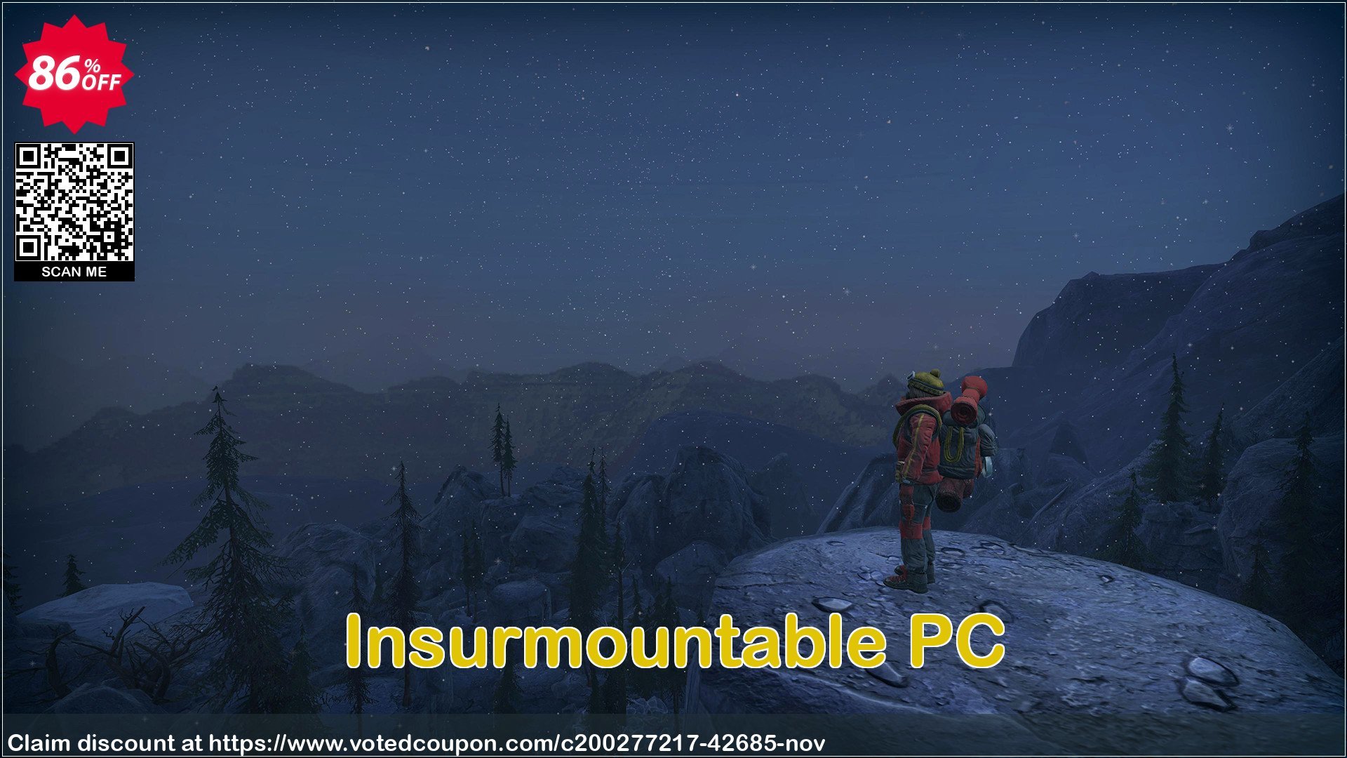 Insurmountable PC Coupon, discount Insurmountable PC Deal 2024 CDkeys. Promotion: Insurmountable PC Exclusive Sale offer 