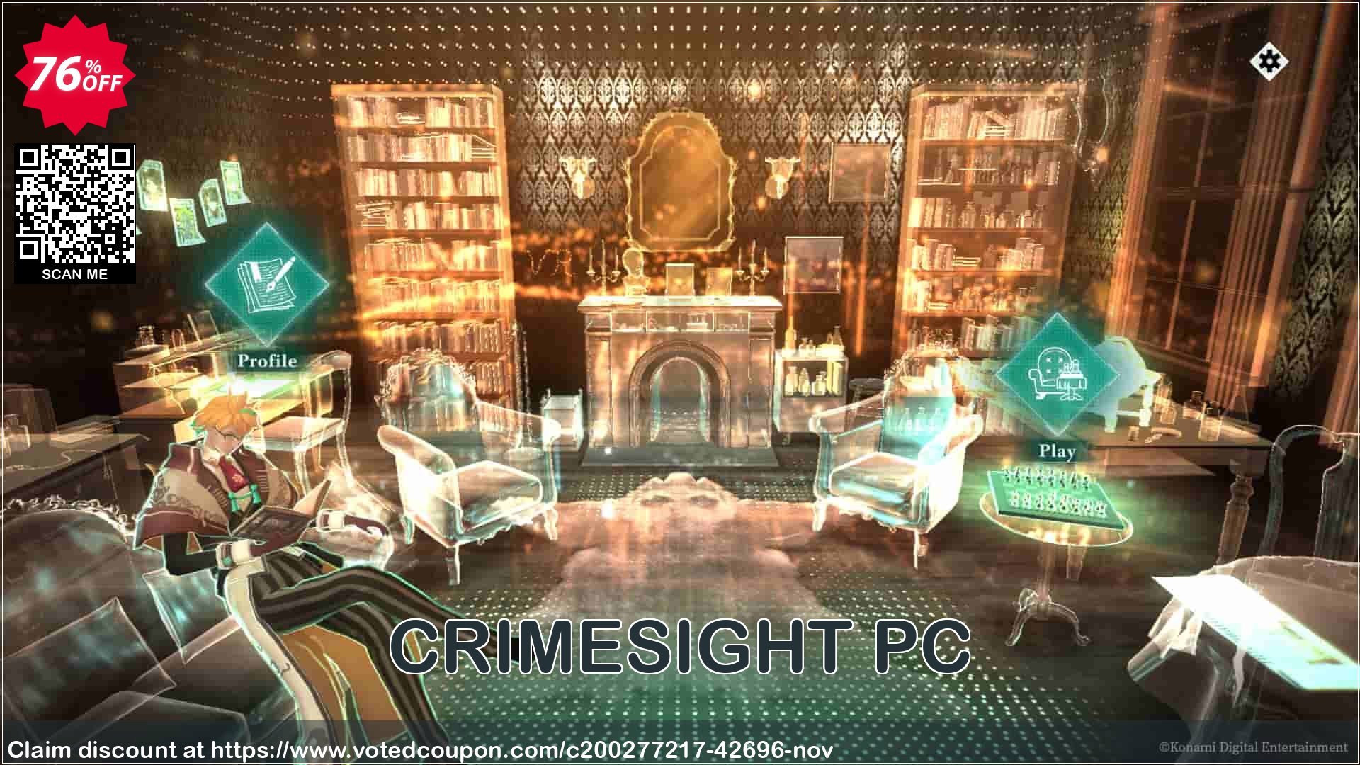 CRIMESIGHT PC Coupon, discount CRIMESIGHT PC Deal 2024 CDkeys. Promotion: CRIMESIGHT PC Exclusive Sale offer 