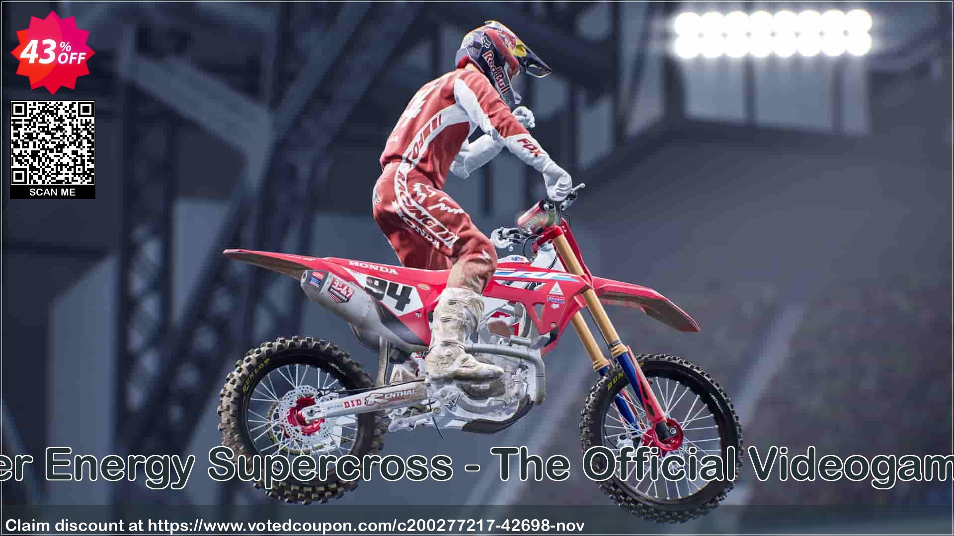 Monster Energy Supercross - The Official Videogame 5 PC Coupon, discount Monster Energy Supercross - The Official Videogame 5 PC Deal 2024 CDkeys. Promotion: Monster Energy Supercross - The Official Videogame 5 PC Exclusive Sale offer 