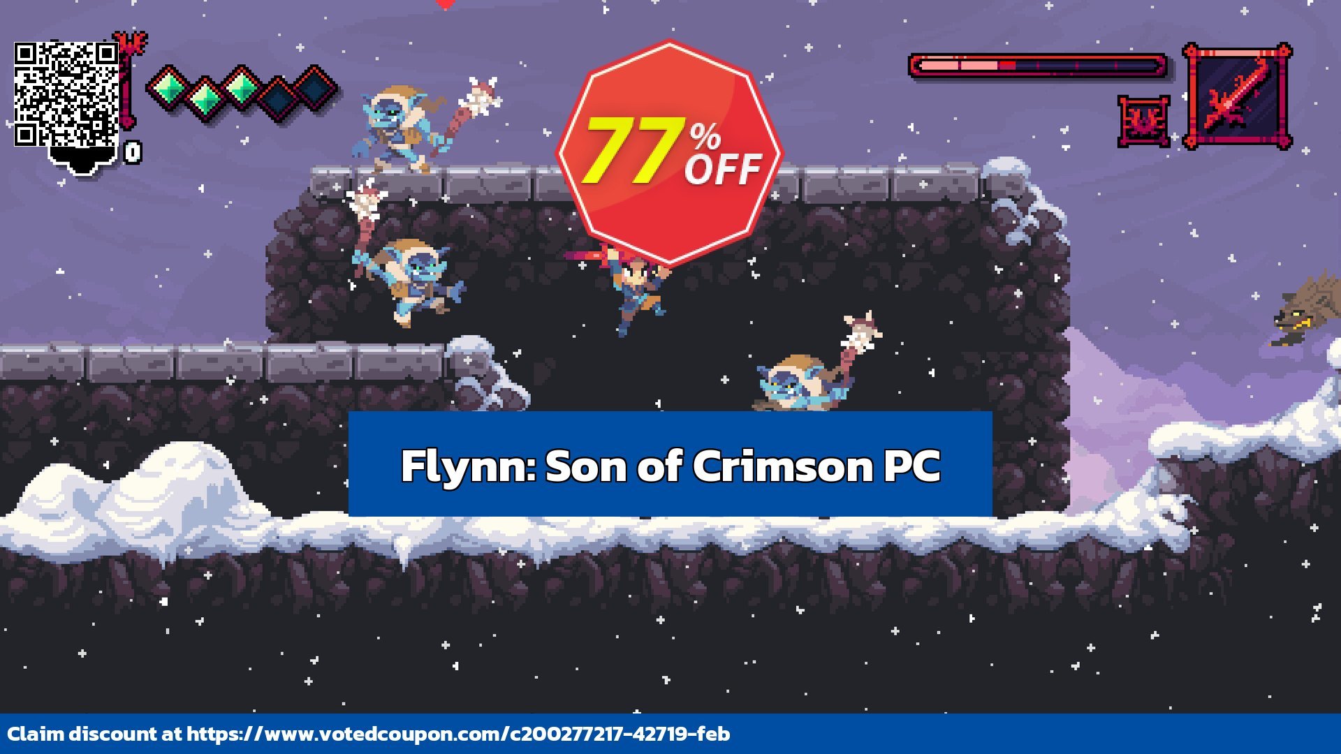 Flynn: Son of Crimson PC Coupon, discount Flynn: Son of Crimson PC Deal 2024 CDkeys. Promotion: Flynn: Son of Crimson PC Exclusive Sale offer 