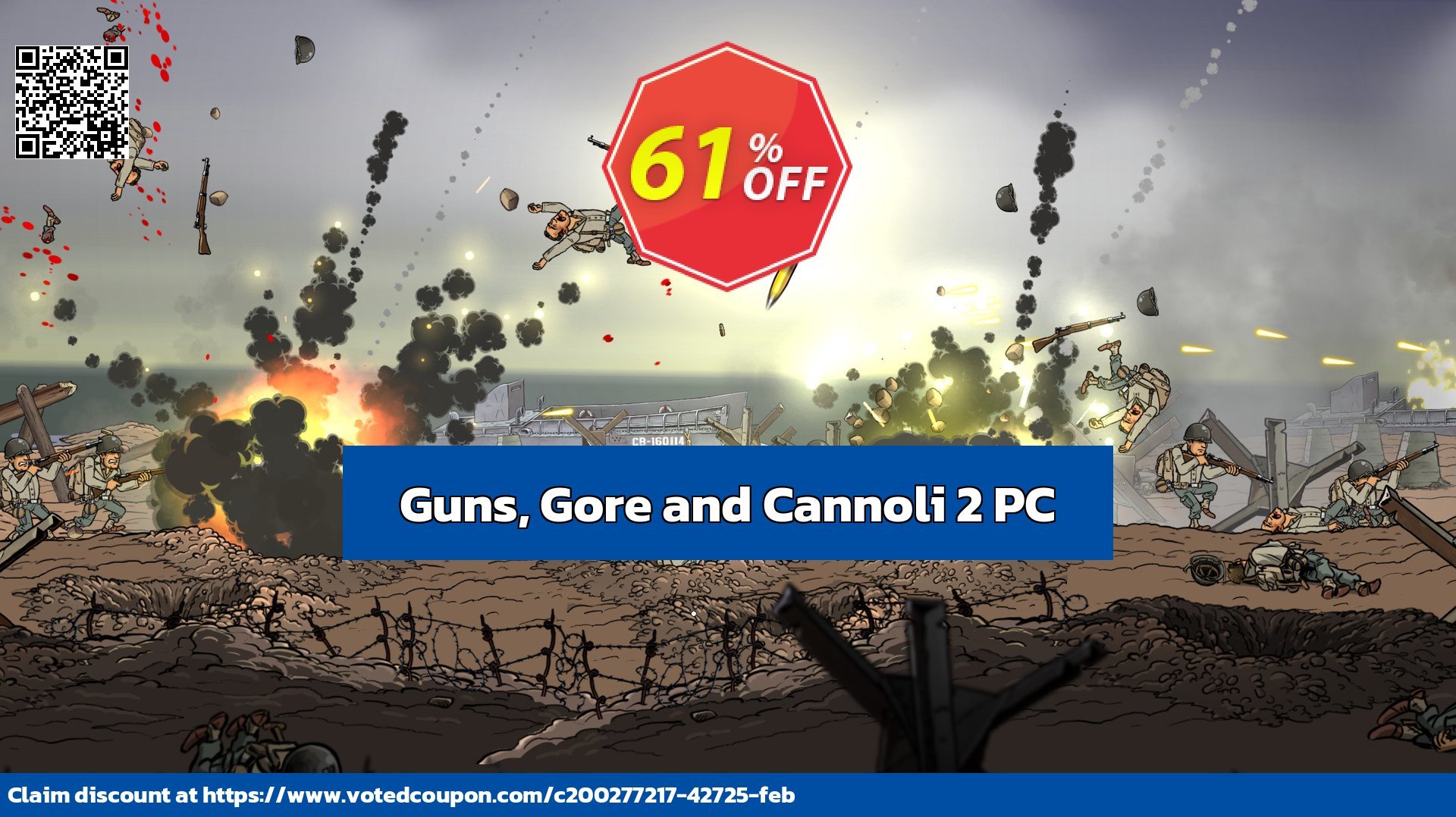 Guns, Gore and Cannoli 2 PC Coupon, discount Guns, Gore and Cannoli 2 PC Deal 2024 CDkeys. Promotion: Guns, Gore and Cannoli 2 PC Exclusive Sale offer 