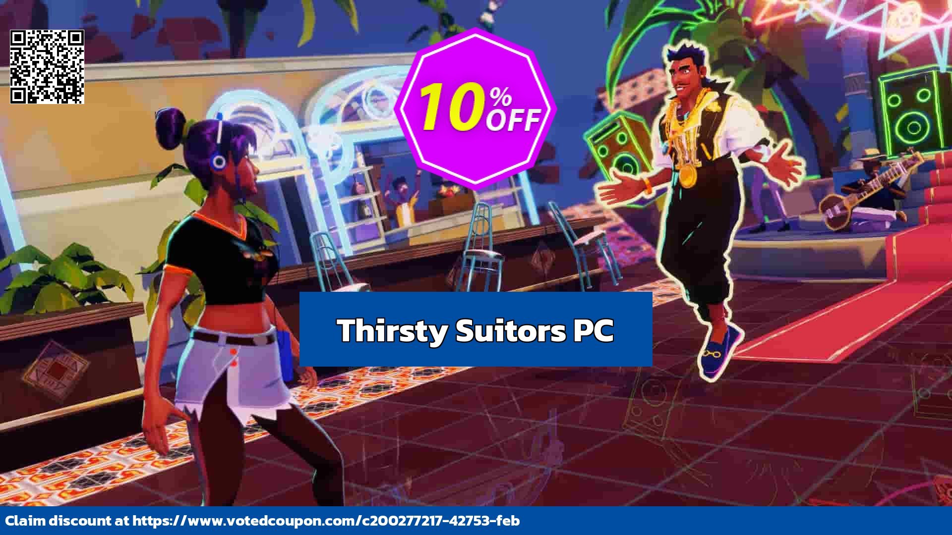 Thirsty Suitors PC Coupon, discount Thirsty Suitors PC Deal 2024 CDkeys. Promotion: Thirsty Suitors PC Exclusive Sale offer 