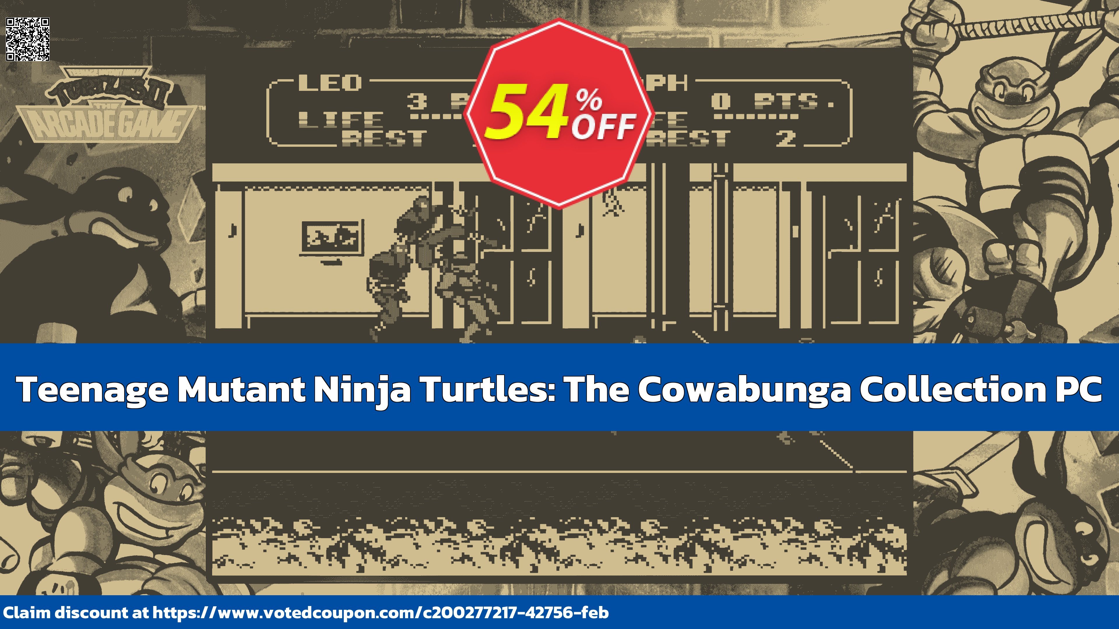 Teenage Mutant Ninja Turtles: The Cowabunga Collection PC Coupon Code May 2024, 55% OFF - VotedCoupon