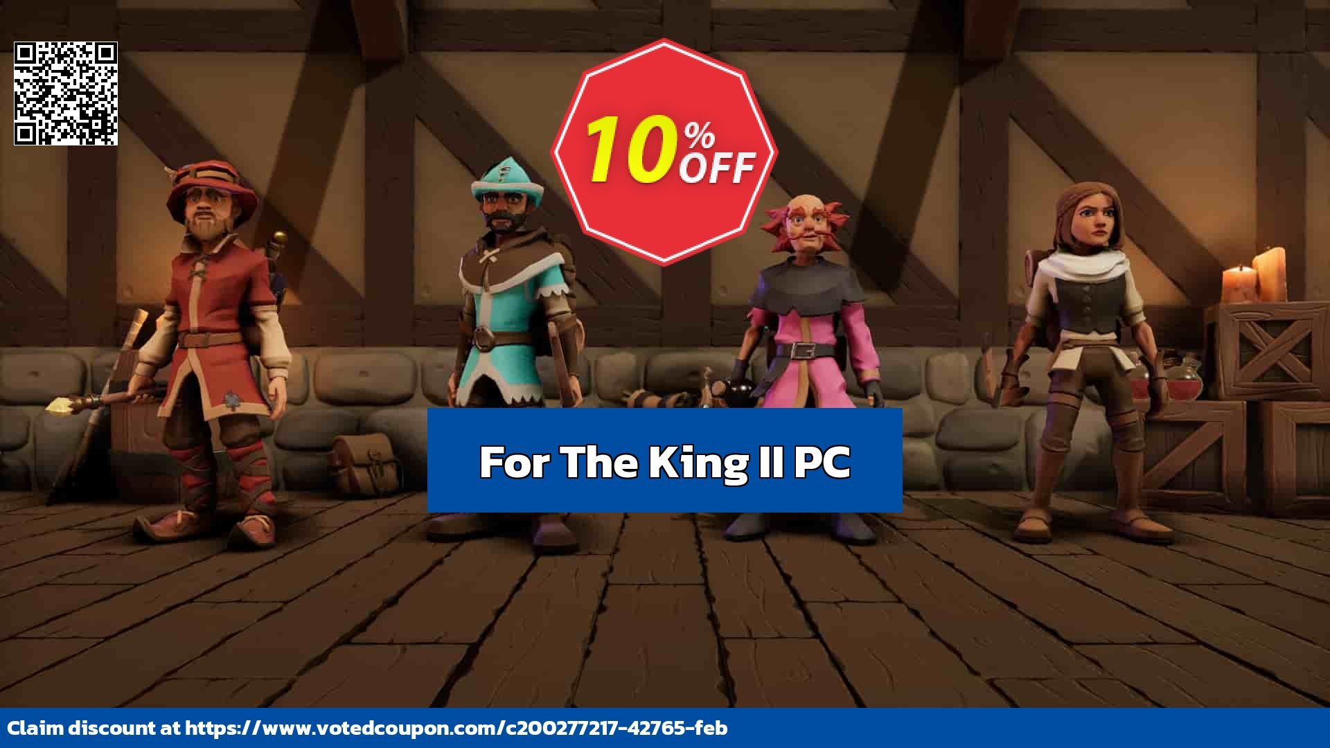 For The King II PC Coupon, discount For The King II PC Deal 2024 CDkeys. Promotion: For The King II PC Exclusive Sale offer 