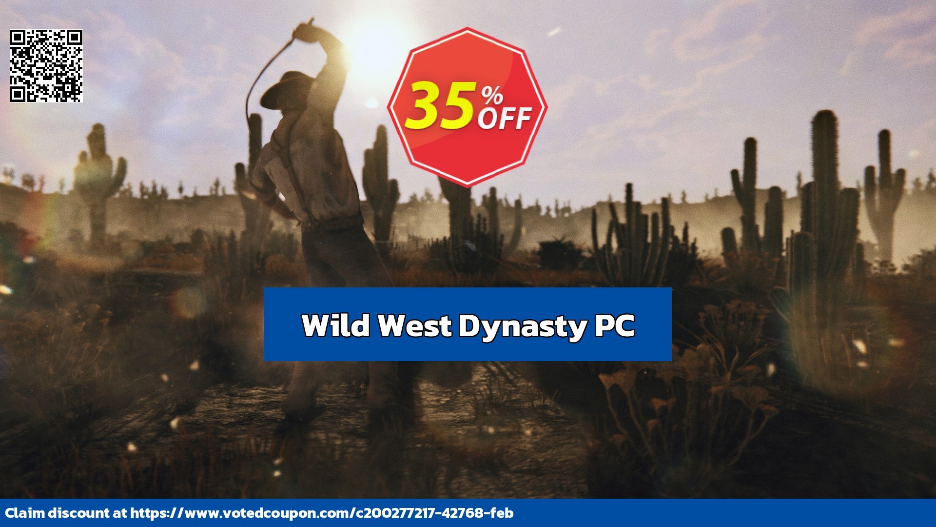 Wild West Dynasty PC Coupon, discount Wild West Dynasty PC Deal 2024 CDkeys. Promotion: Wild West Dynasty PC Exclusive Sale offer 