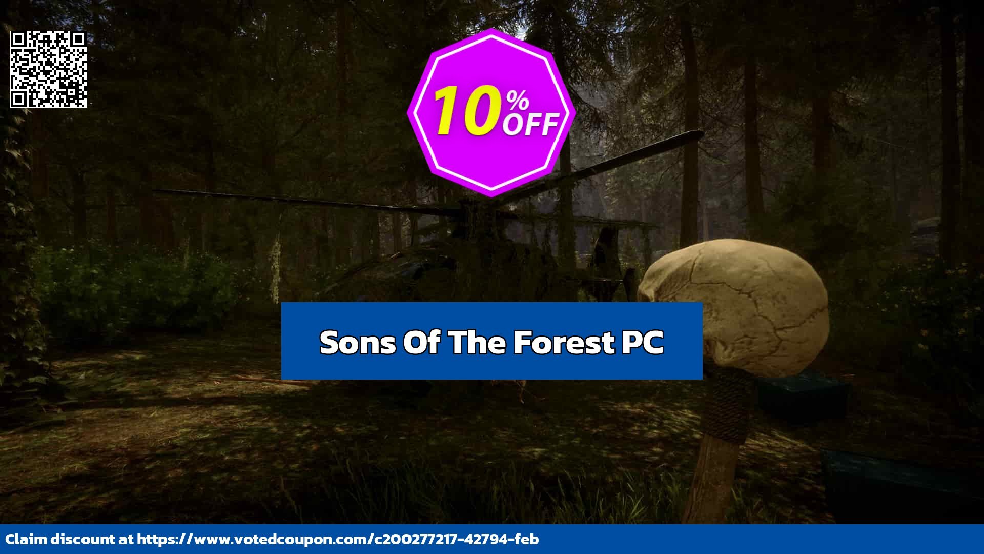 Sons Of The Forest PC Coupon Code May 2024, 12% OFF - VotedCoupon