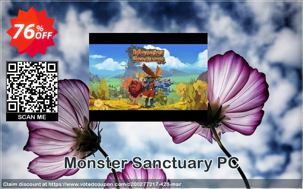 Monster Sanctuary PC Coupon, discount Monster Sanctuary PC Deal. Promotion: Monster Sanctuary PC Exclusive offer 