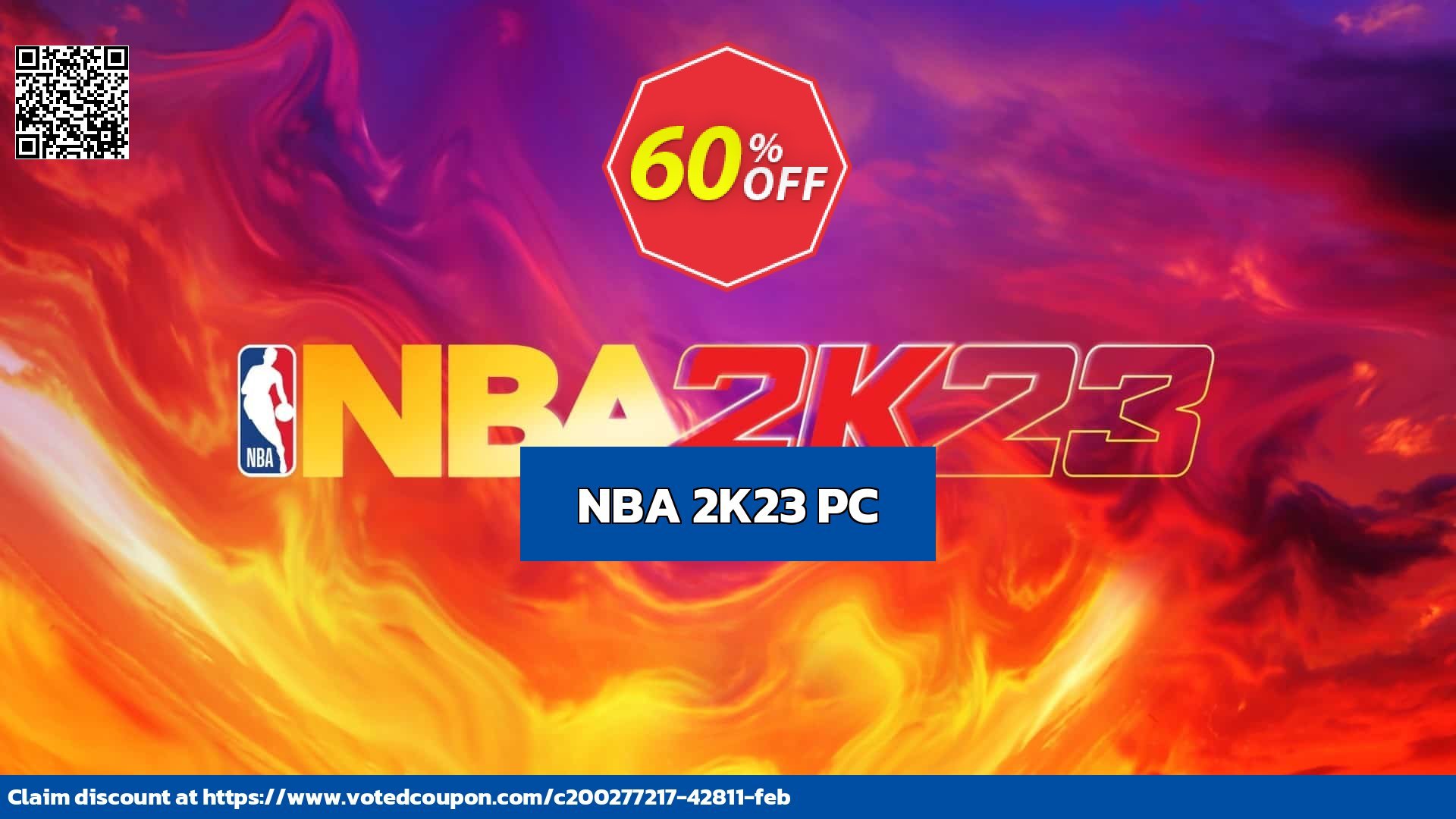 NBA 2K23 PC Coupon, discount NBA 2K23 PC Deal 2024 CDkeys. Promotion: NBA 2K23 PC Exclusive Sale offer 