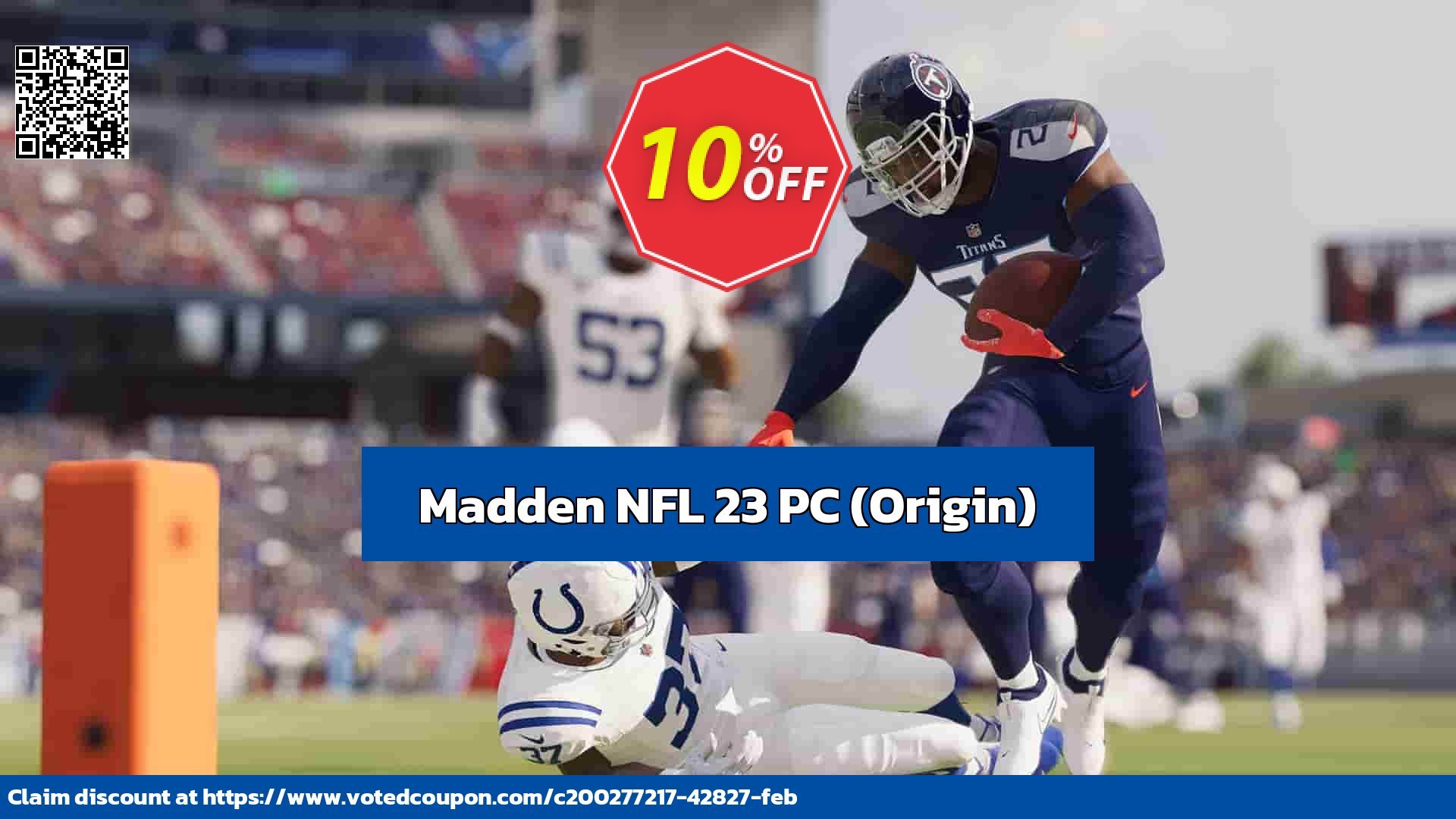 Madden NFL 23 PC, Origin  Coupon, discount Madden NFL 23 PC (Origin) Deal 2024 CDkeys. Promotion: Madden NFL 23 PC (Origin) Exclusive Sale offer 