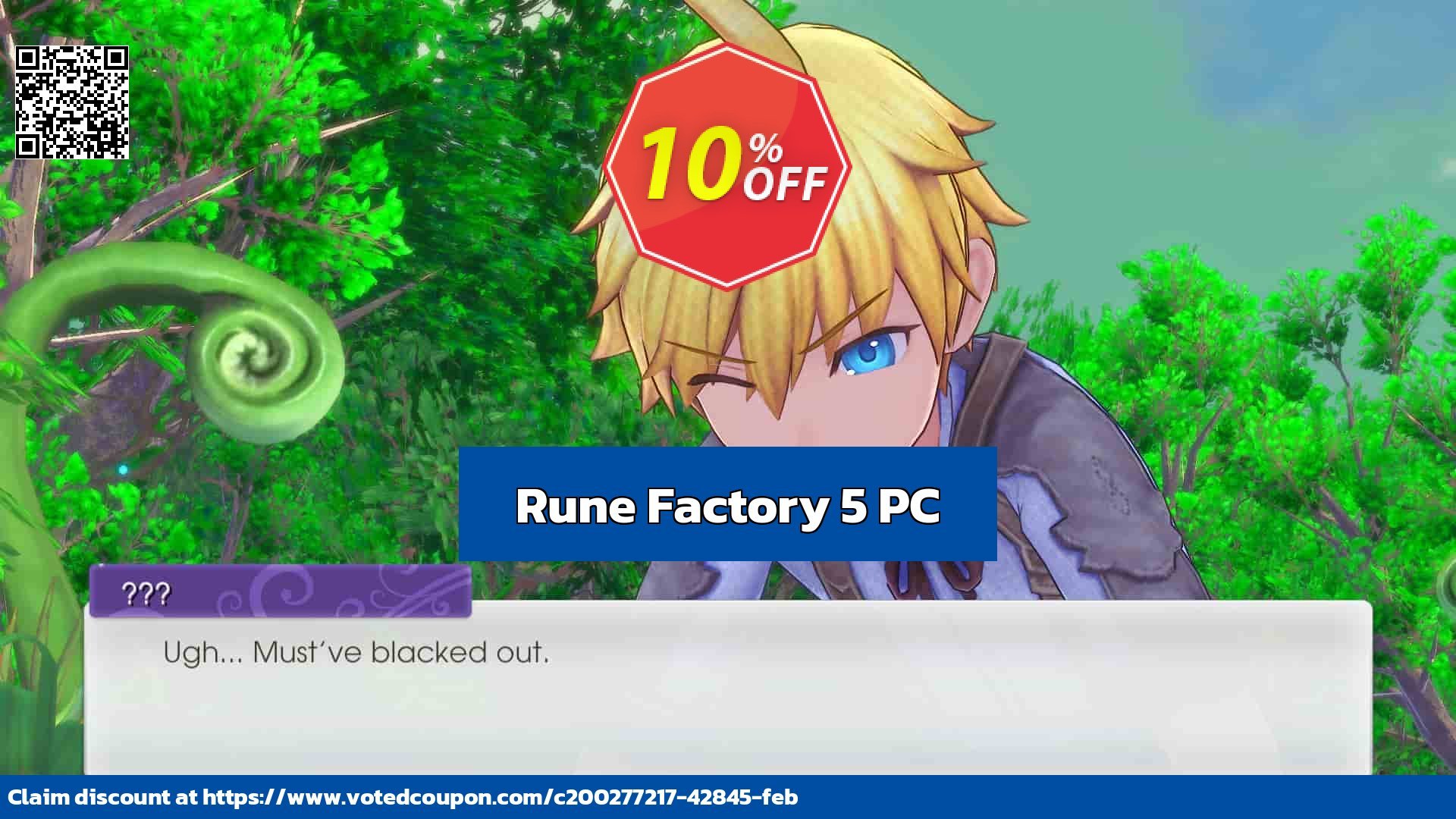 Rune Factory 5 PC Coupon, discount Rune Factory 5 PC Deal 2024 CDkeys. Promotion: Rune Factory 5 PC Exclusive Sale offer 