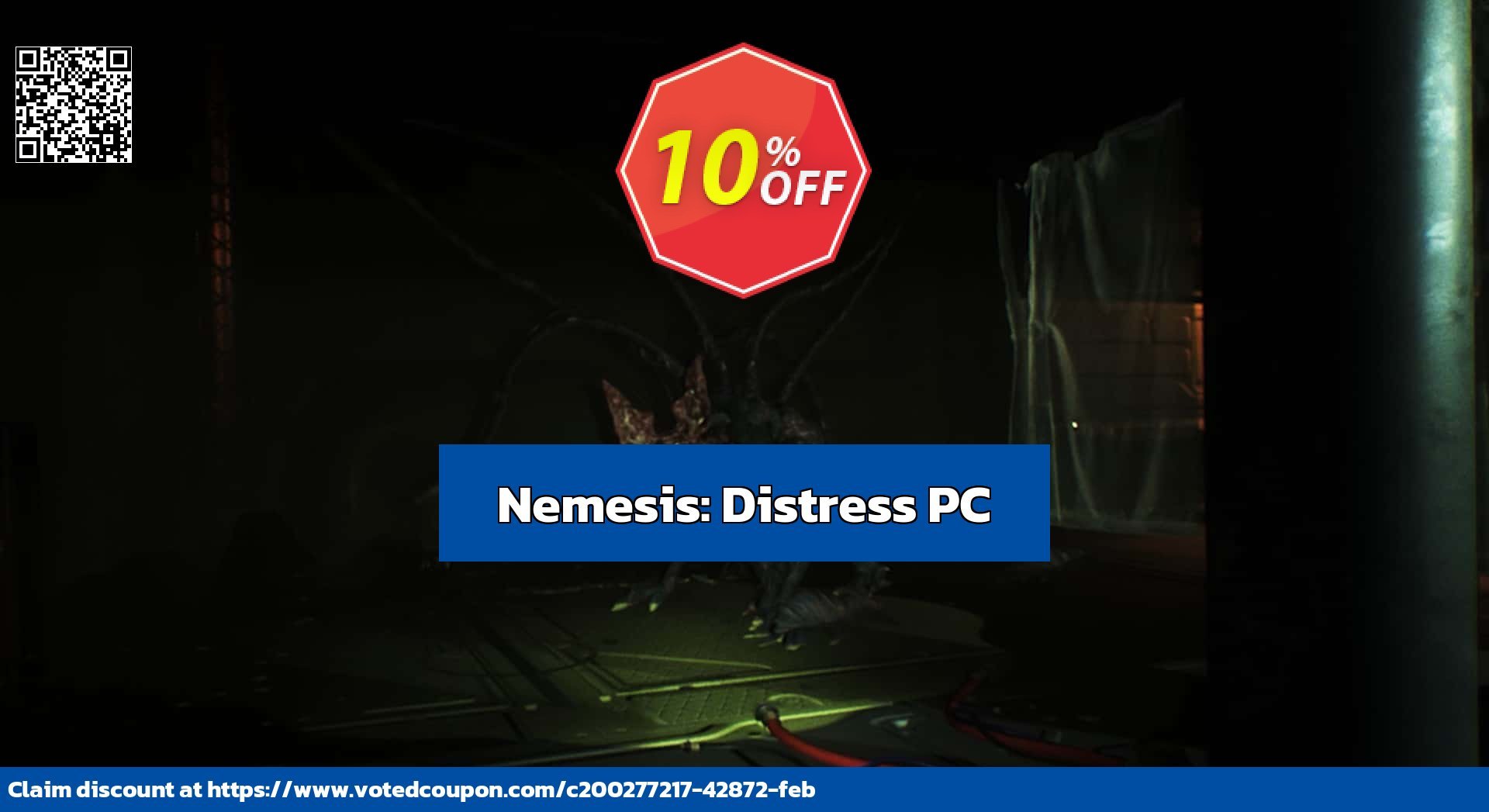 Nemesis: Distress PC Coupon, discount Nemesis: Distress PC Deal 2024 CDkeys. Promotion: Nemesis: Distress PC Exclusive Sale offer 