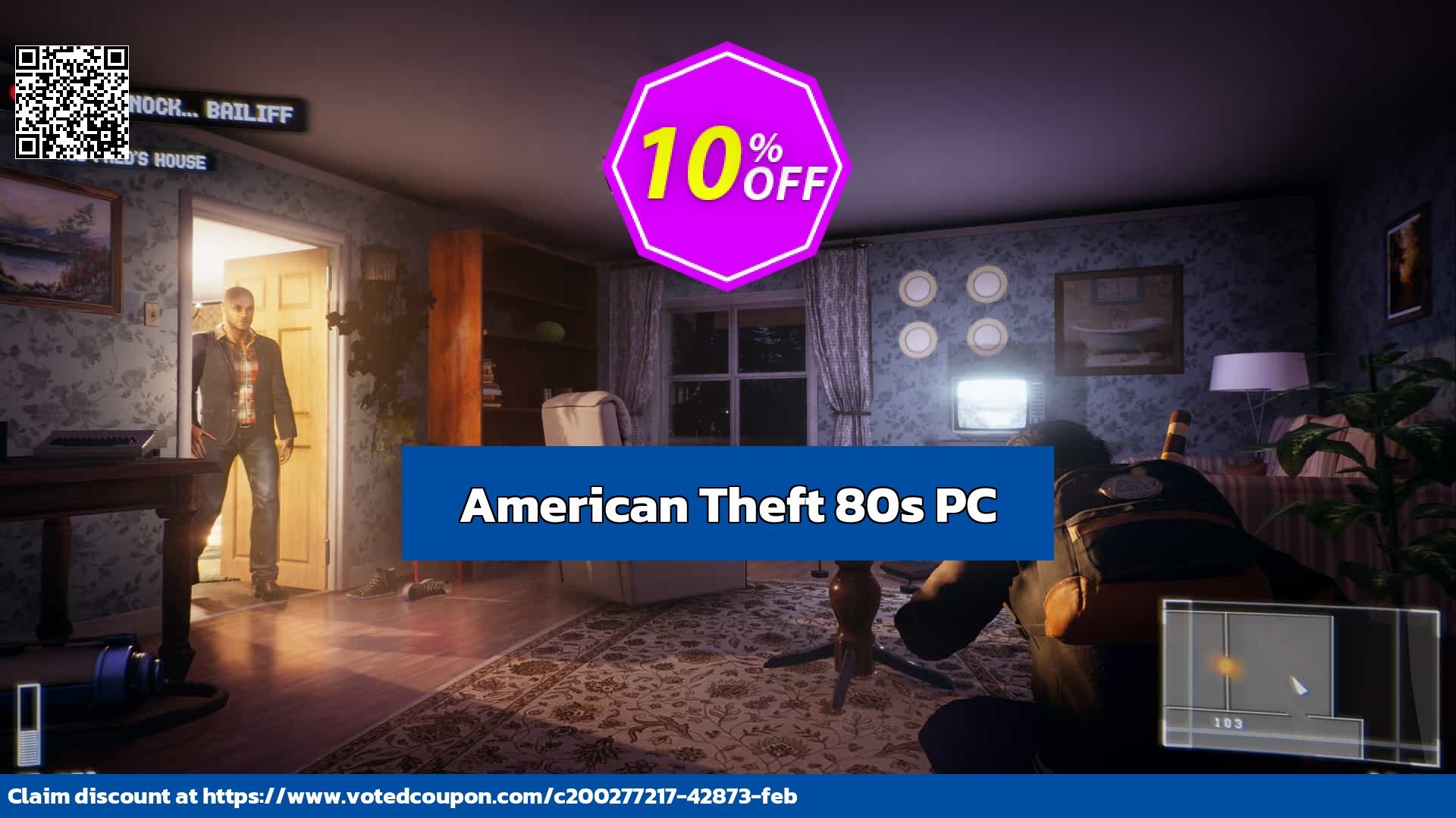 American Theft 80s PC Coupon, discount American Theft 80s PC Deal 2024 CDkeys. Promotion: American Theft 80s PC Exclusive Sale offer 