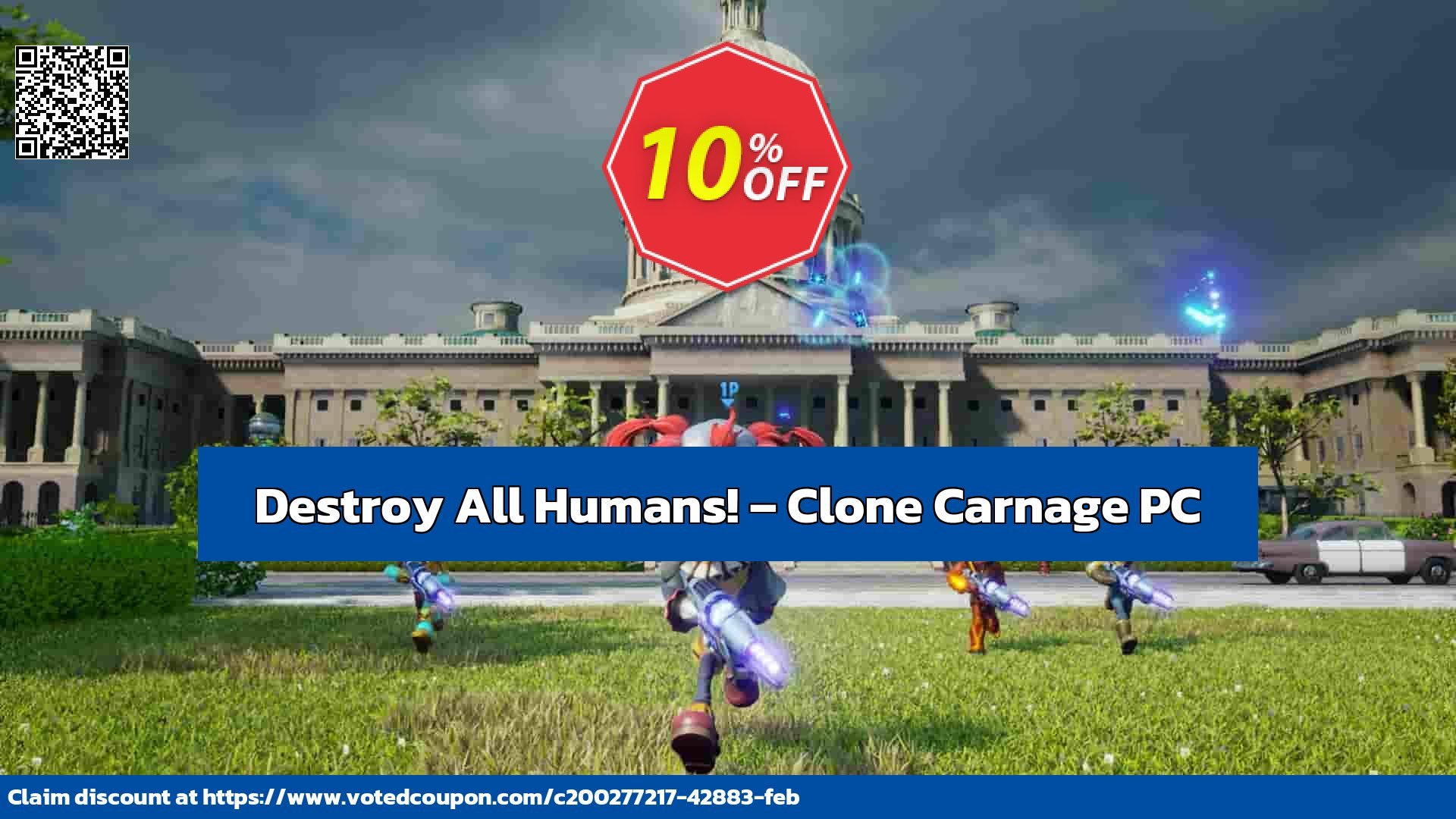 Destroy All Humans! – Clone Carnage PC Coupon Code May 2024, 12% OFF - VotedCoupon