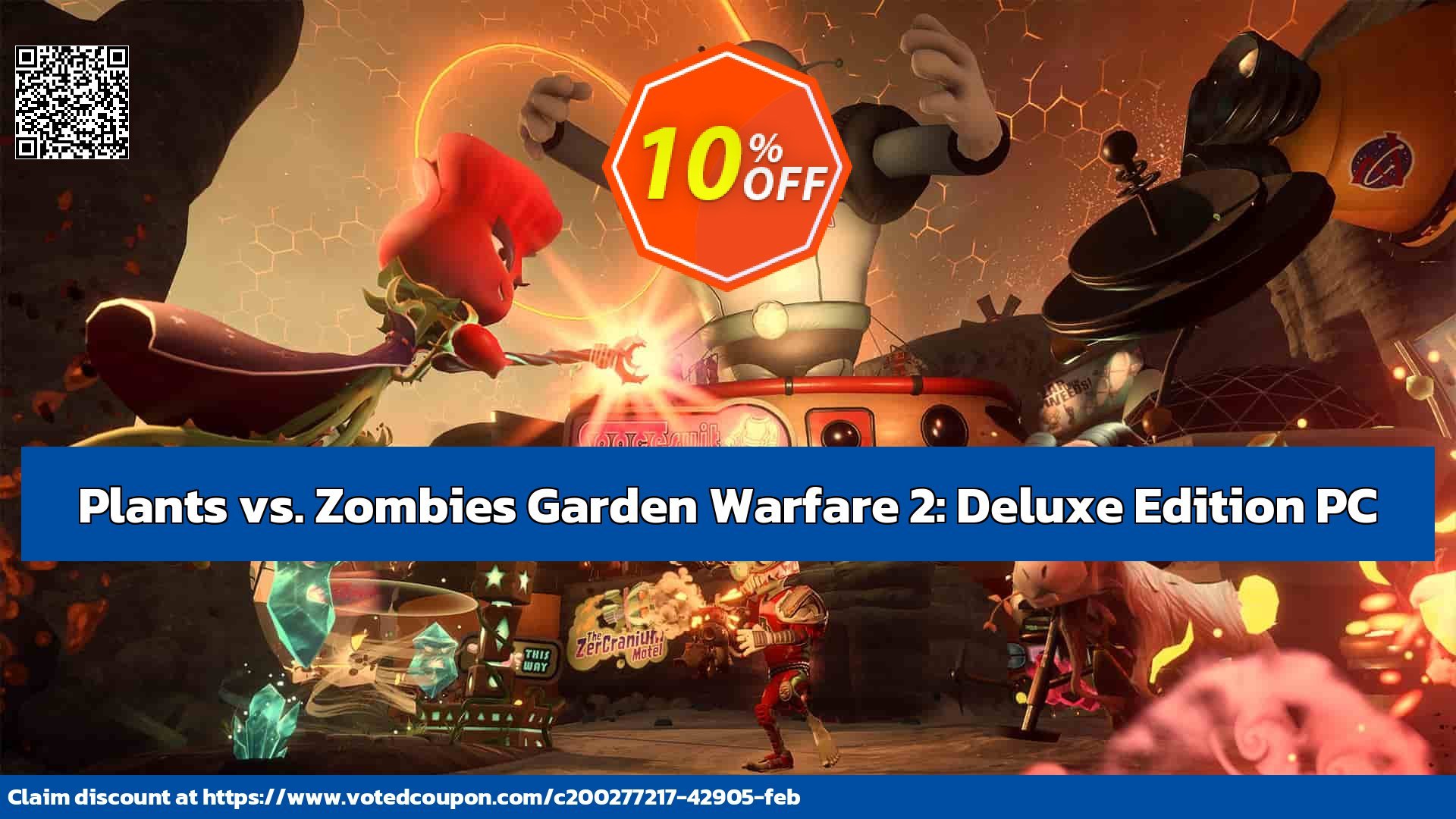 Plants vs. Zombies Garden Warfare 2: Deluxe Edition PC Coupon Code May 2024, 11% OFF - VotedCoupon