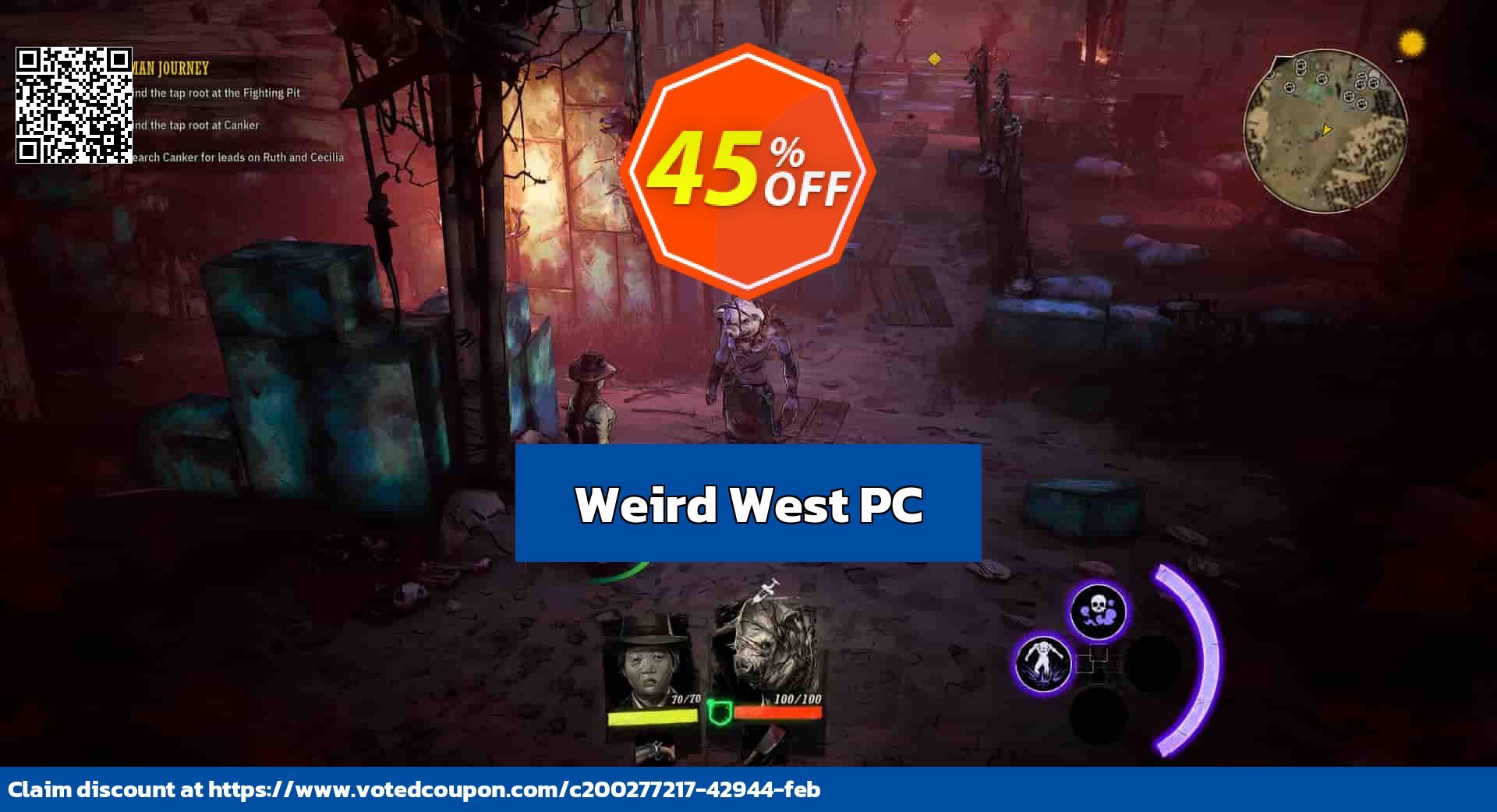 Weird West PC Coupon, discount Weird West PC Deal 2024 CDkeys. Promotion: Weird West PC Exclusive Sale offer 