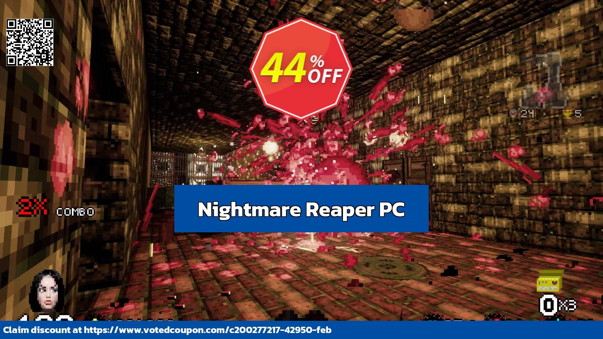 Nightmare Reaper PC Coupon, discount Nightmare Reaper PC Deal 2024 CDkeys. Promotion: Nightmare Reaper PC Exclusive Sale offer 