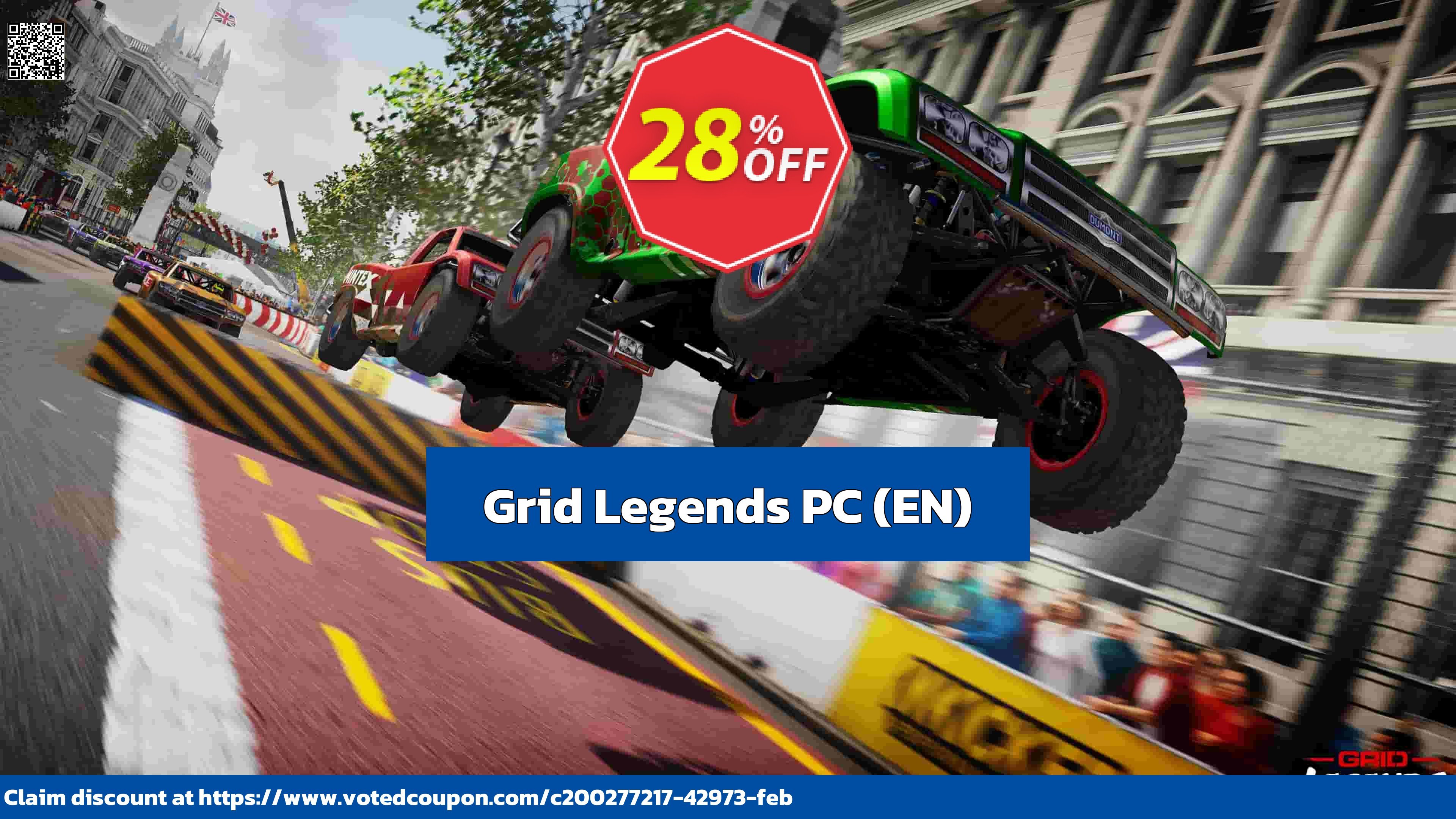 Grid Legends PC, EN  Coupon Code May 2024, 28% OFF - VotedCoupon