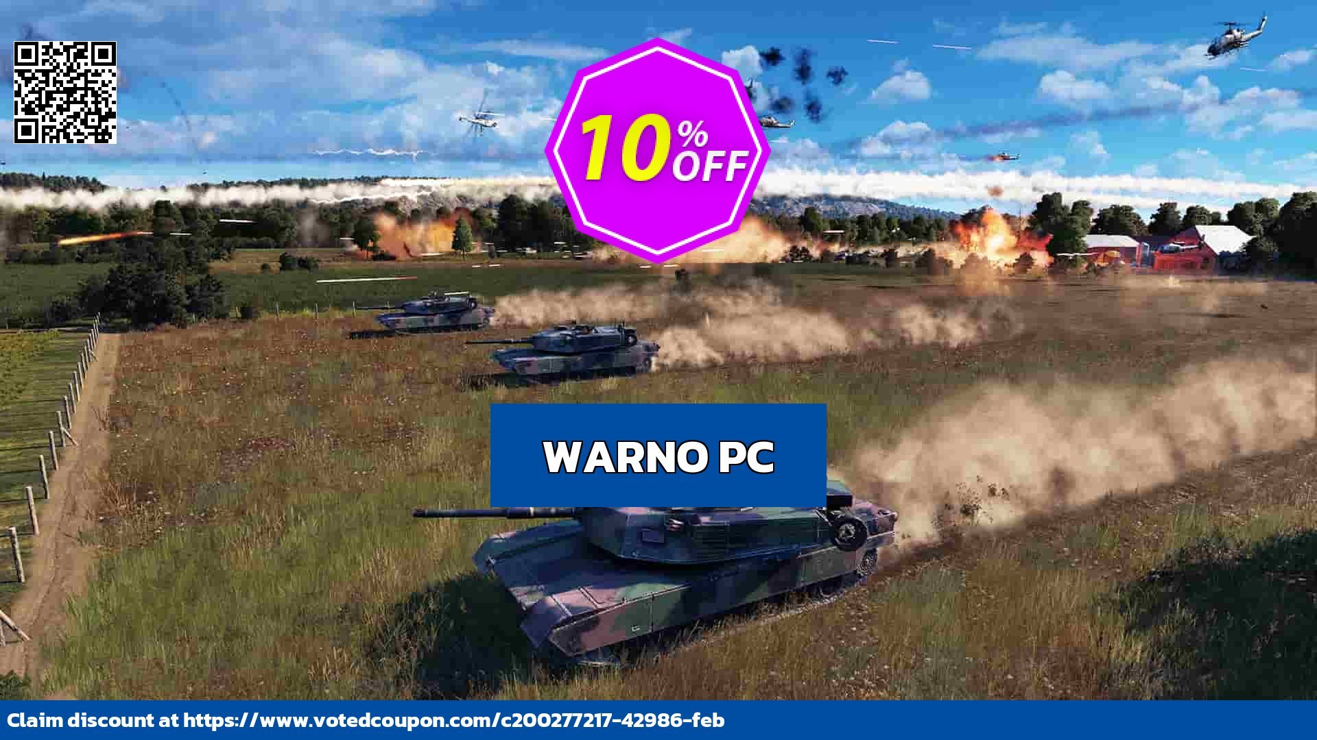 WARNO PC Coupon, discount WARNO PC Deal 2024 CDkeys. Promotion: WARNO PC Exclusive Sale offer 