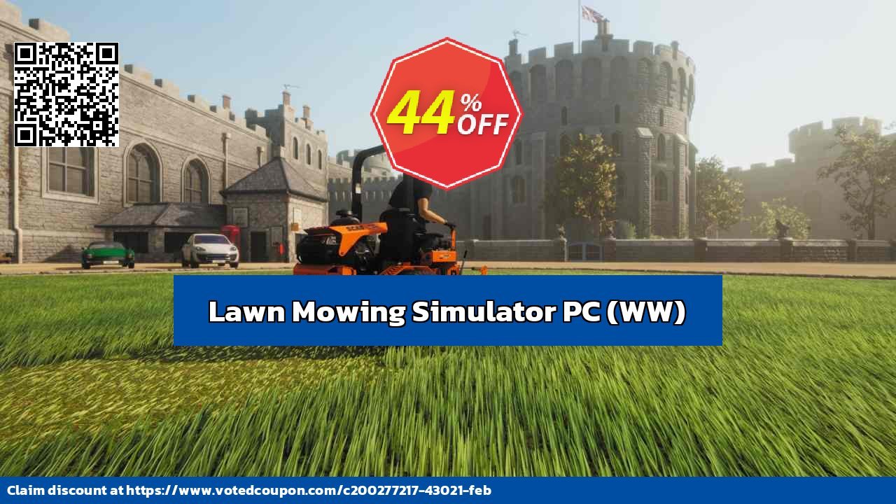Lawn Mowing Simulator PC, WW  Coupon, discount Lawn Mowing Simulator PC (WW) Deal 2024 CDkeys. Promotion: Lawn Mowing Simulator PC (WW) Exclusive Sale offer 