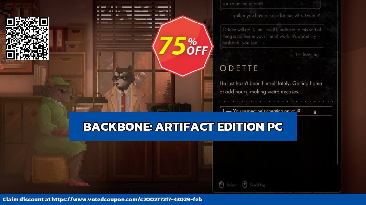 BACKBONE: ARTIFACT EDITION PC Coupon Code May 2024, 75% OFF - VotedCoupon