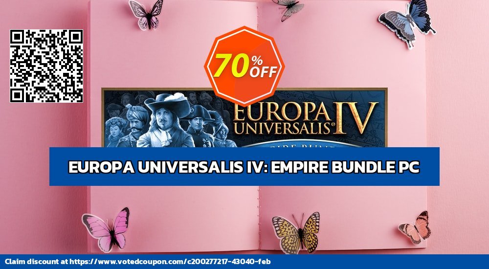 EUROPA UNIVERSALIS IV: EMPIRE BUNDLE PC Coupon Code May 2024, 70% OFF - VotedCoupon