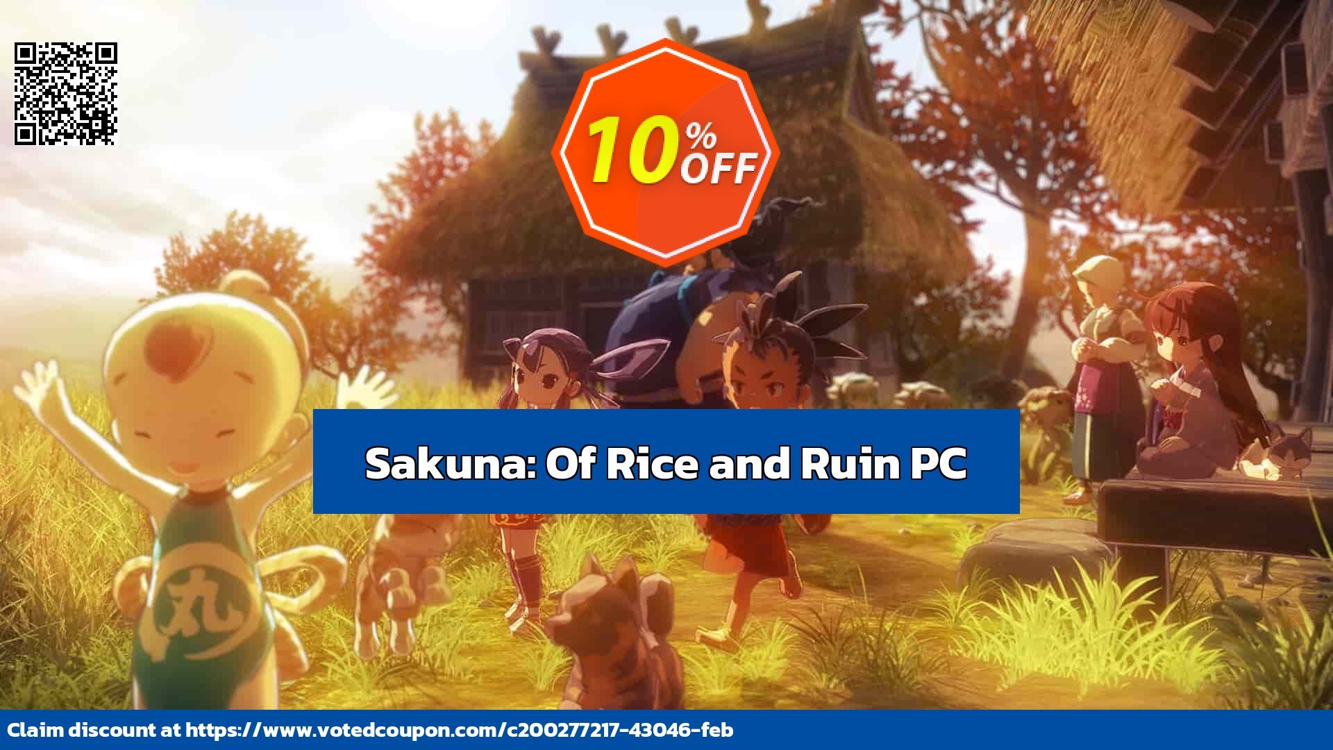 Sakuna: Of Rice and Ruin PC Coupon, discount Sakuna: Of Rice and Ruin PC Deal 2024 CDkeys. Promotion: Sakuna: Of Rice and Ruin PC Exclusive Sale offer 