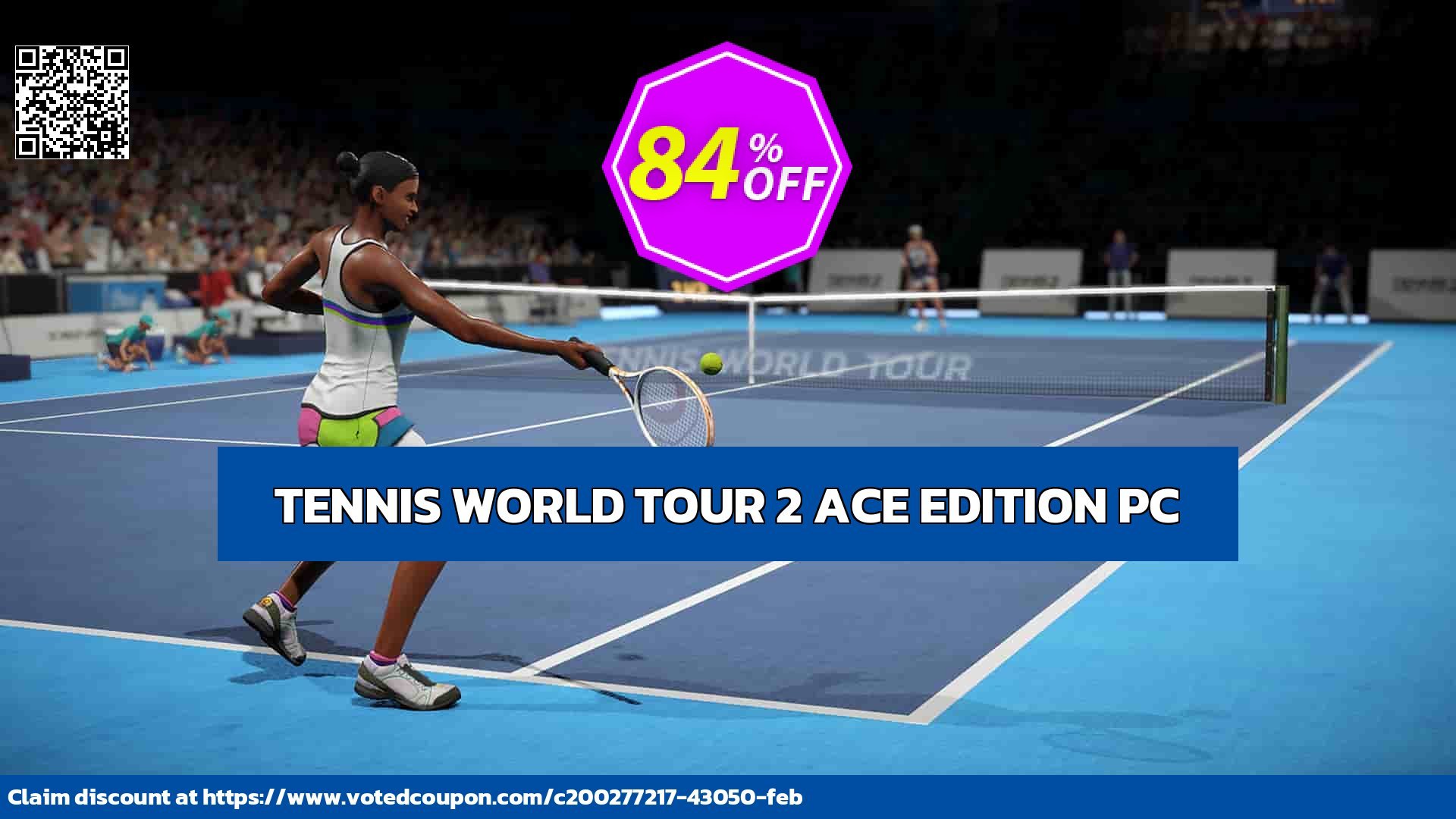 TENNIS WORLD TOUR 2 ACE EDITION PC Coupon Code May 2024, 85% OFF - VotedCoupon