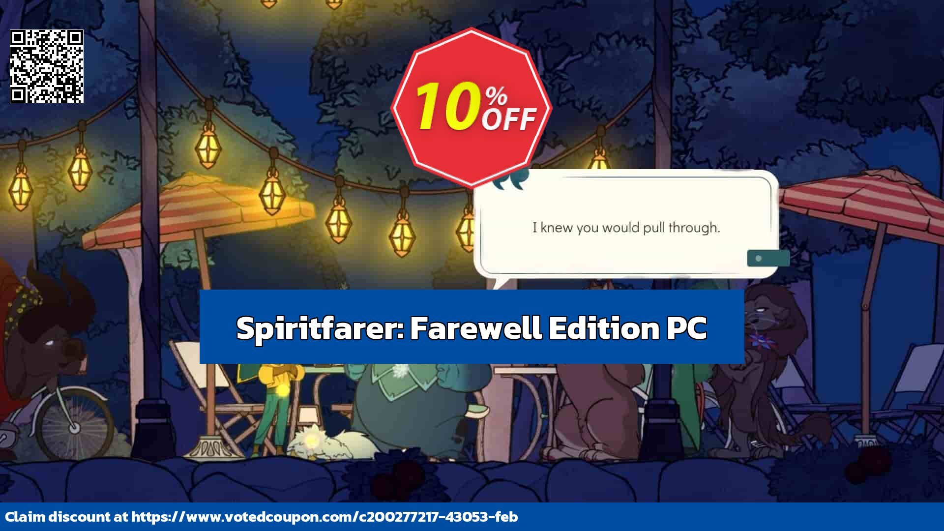 Spiritfarer: Farewell Edition PC Coupon, discount Spiritfarer: Farewell Edition PC Deal 2024 CDkeys. Promotion: Spiritfarer: Farewell Edition PC Exclusive Sale offer 